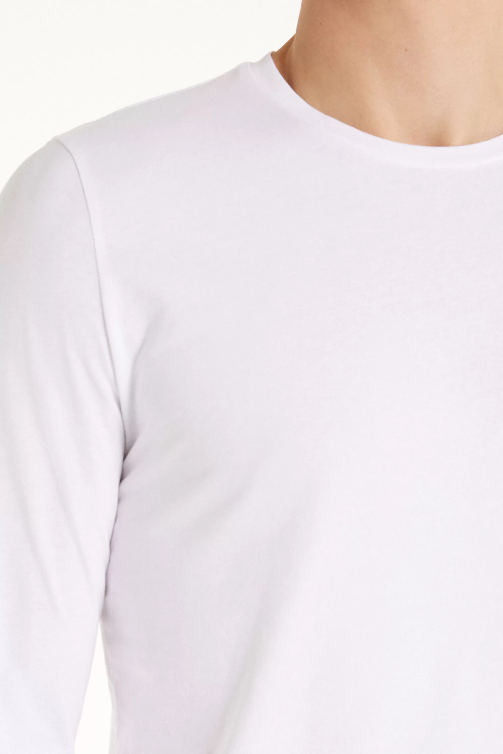 Clearance Maglia Girocollo Manica Lunga Cotone - Maglie Maniche Lunghe - Uomo | Maglie maniche lunghe