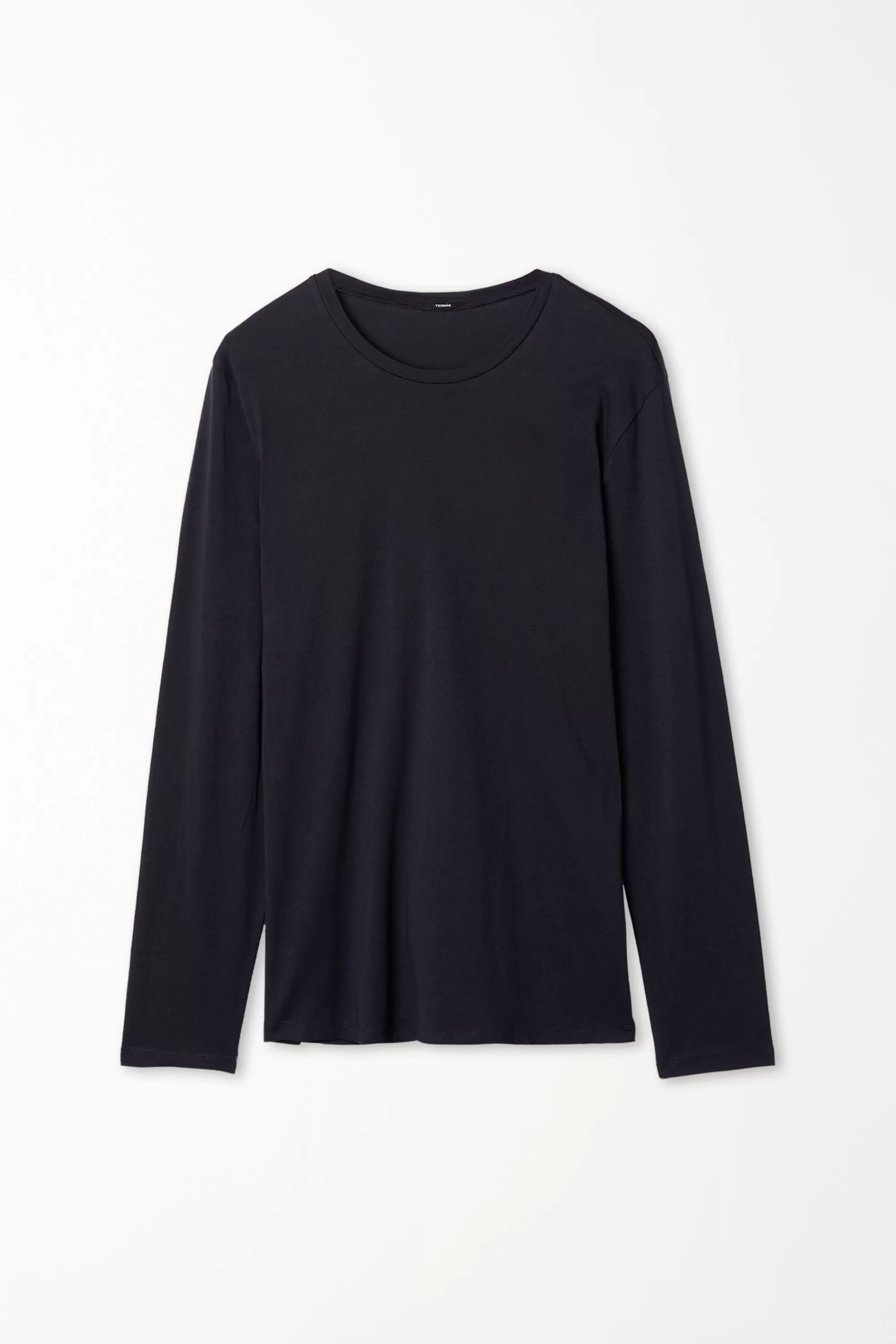 Clearance Maglia Girocollo Manica Lunga Cotone - Maglie Maniche Lunghe - Uomo | Maglie maniche lunghe
