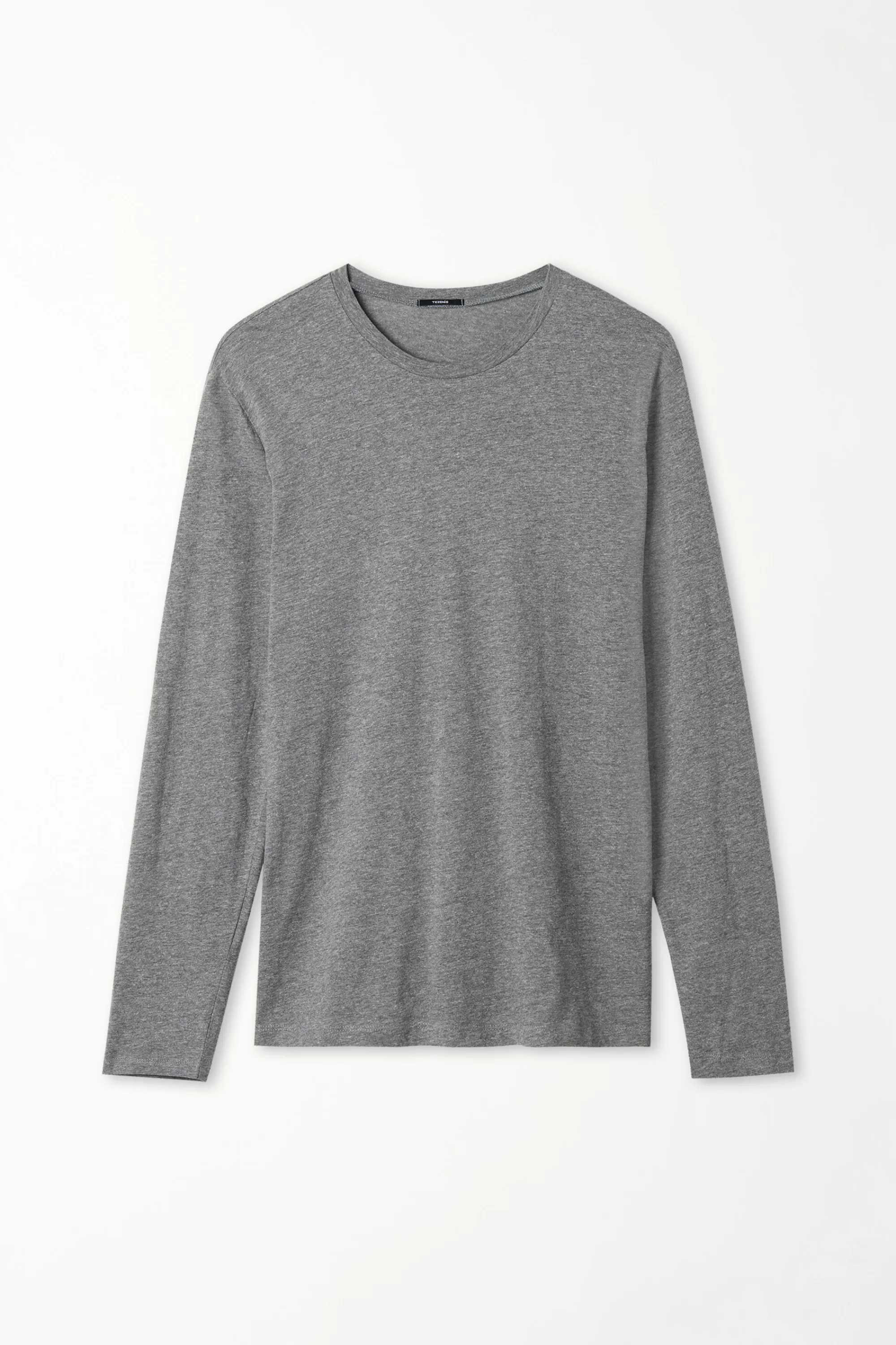 Flash Sale Maglia Girocollo Manica Lunga Cotone - Maglie Maniche Lunghe - Uomo | Maglie maniche lunghe