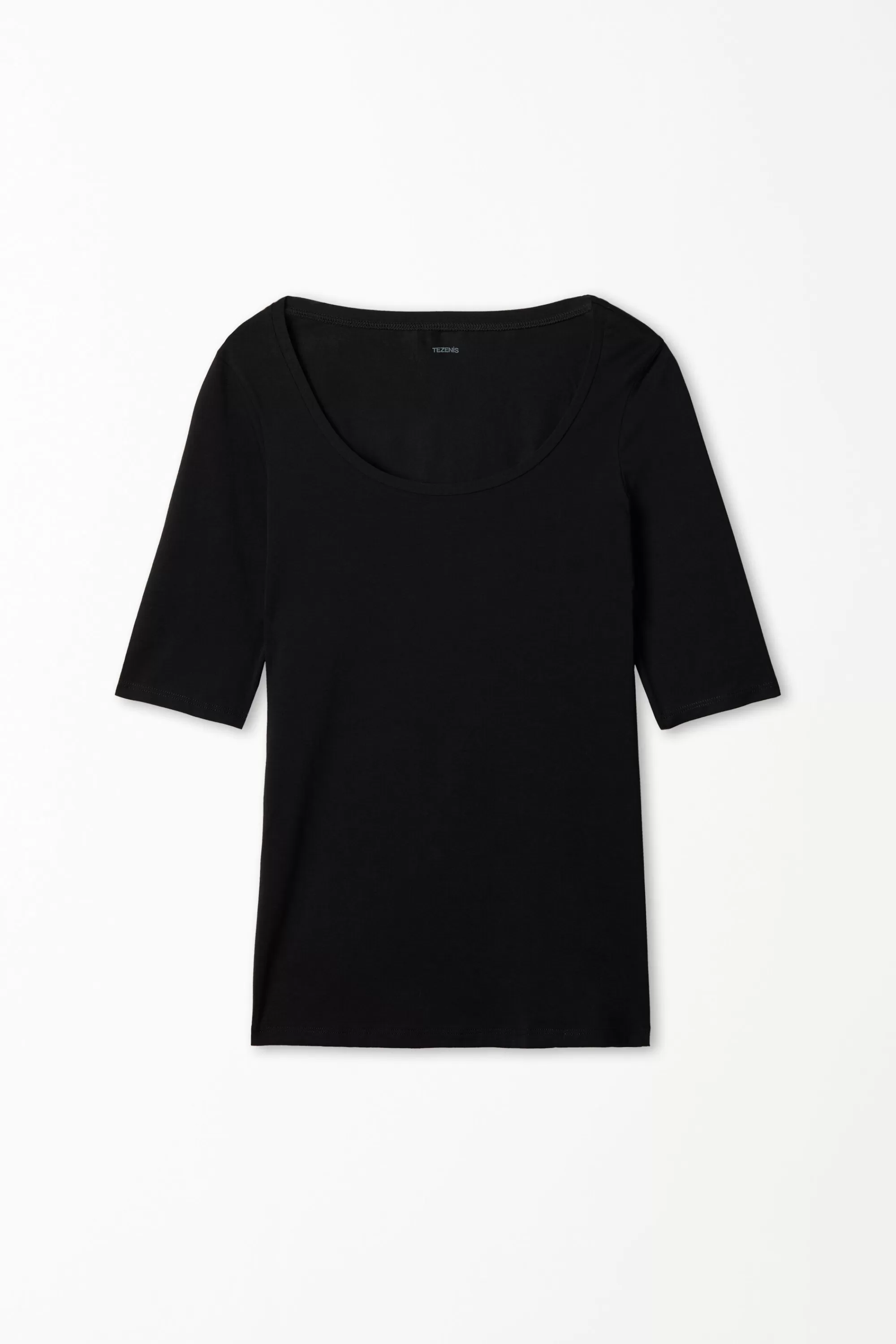 Flash Sale Maglia Manica Corta Scollo Madonna In Cotone - Magliette Maniche Corte - Donna | Magliette maniche corte