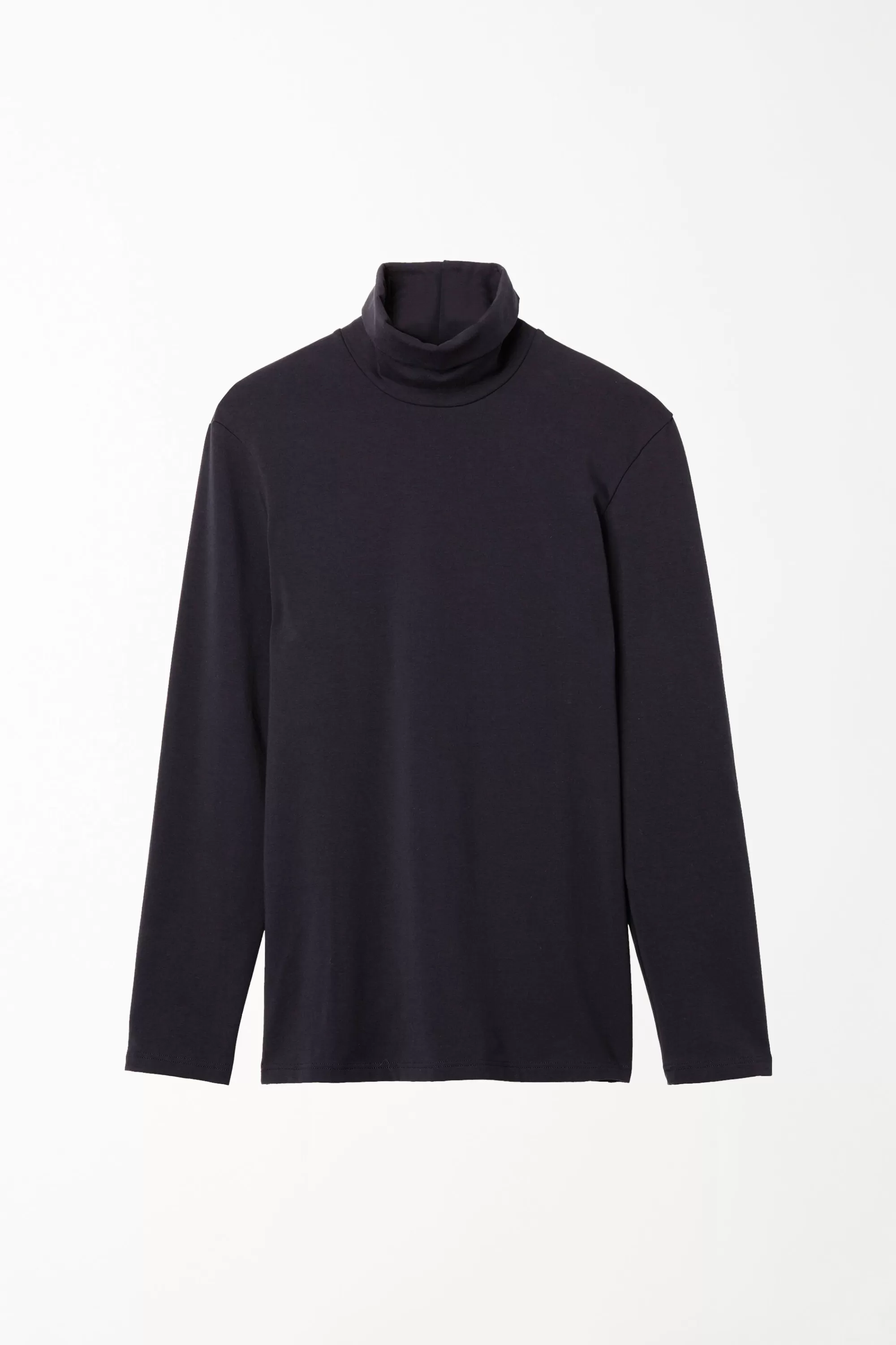Clearance Maglia Manica Lunga Collo Alto Cotone Termico - Maglie Maniche Lunghe - Uomo | Maglie termiche | Maglie maniche lunghe