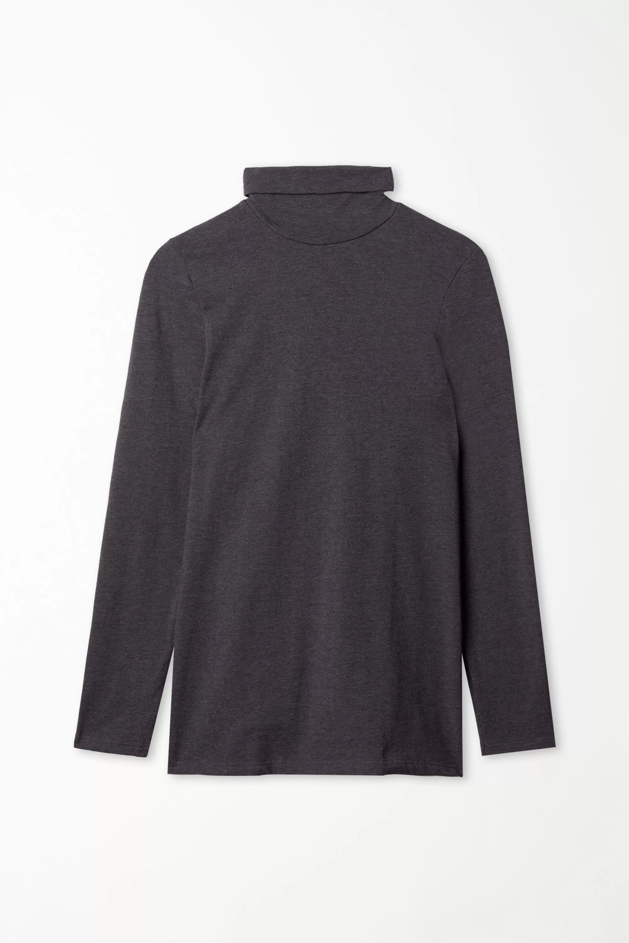 New Maglia Manica Lunga Collo Alto Cotone Termico - Maglie Maniche Lunghe - Uomo | Maglie termiche | Maglie maniche lunghe