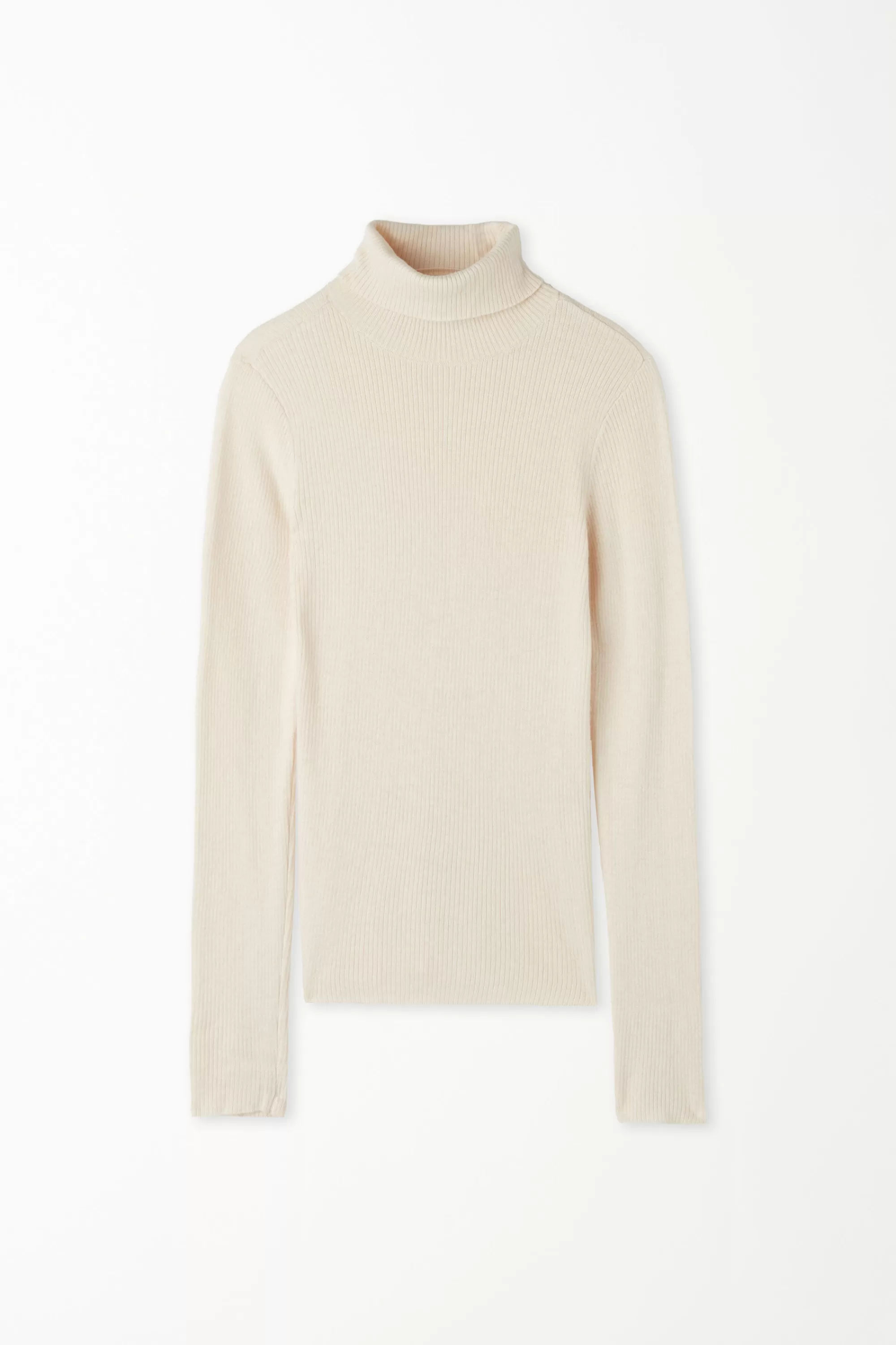 Cheap Maglia Pesante Manica Lunga Collo Alto Costine Con Lana - Cardigan E Maglioni - Donna | Maglioncini lana | Cardigan e Maglioni