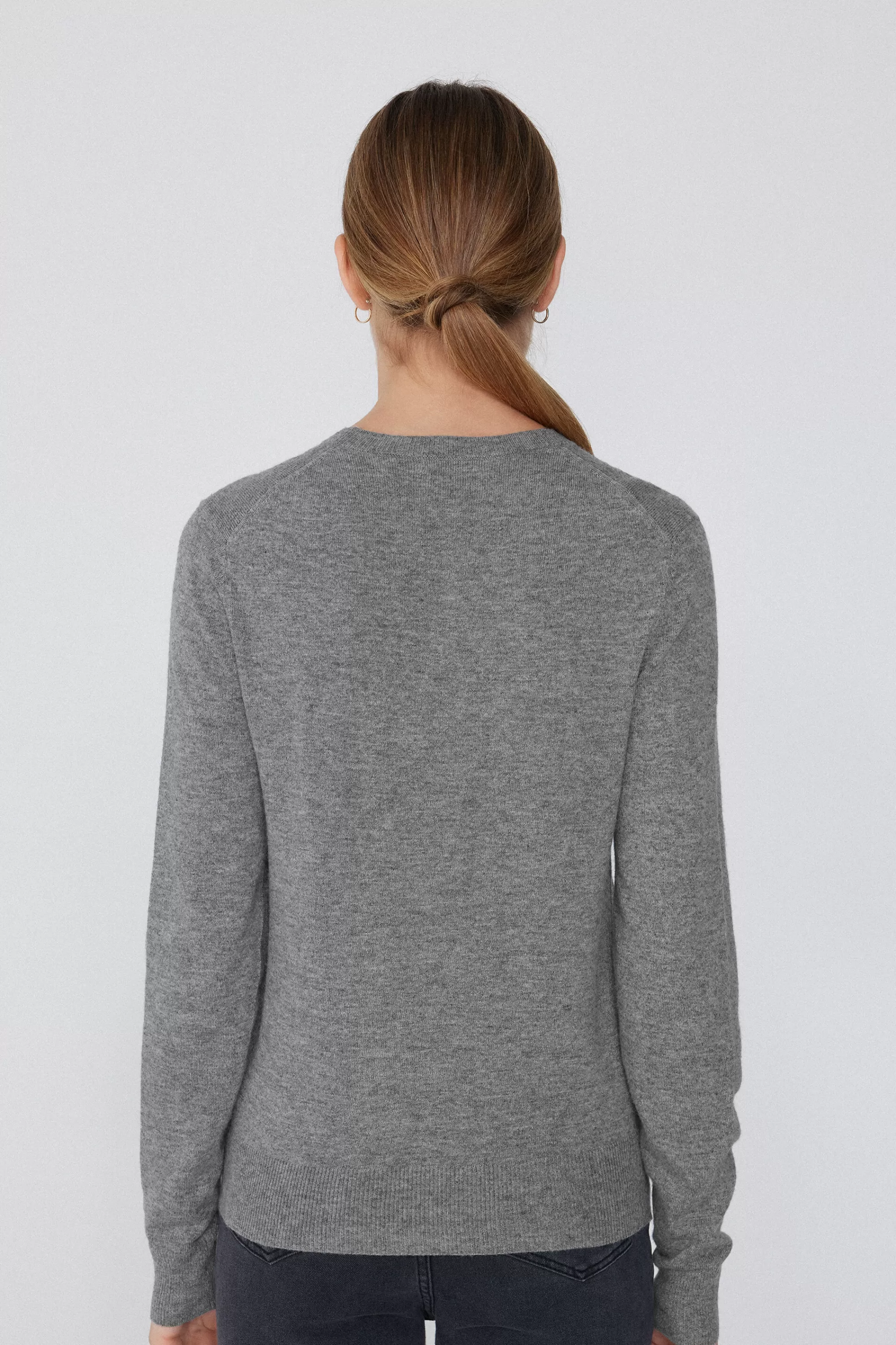 Flash Sale Maglia Pesante Manica Lunga Girocollo Con Lana - Cardigan E Maglioni - Donna | Maglioncini lana | Cardigan e Maglioni
