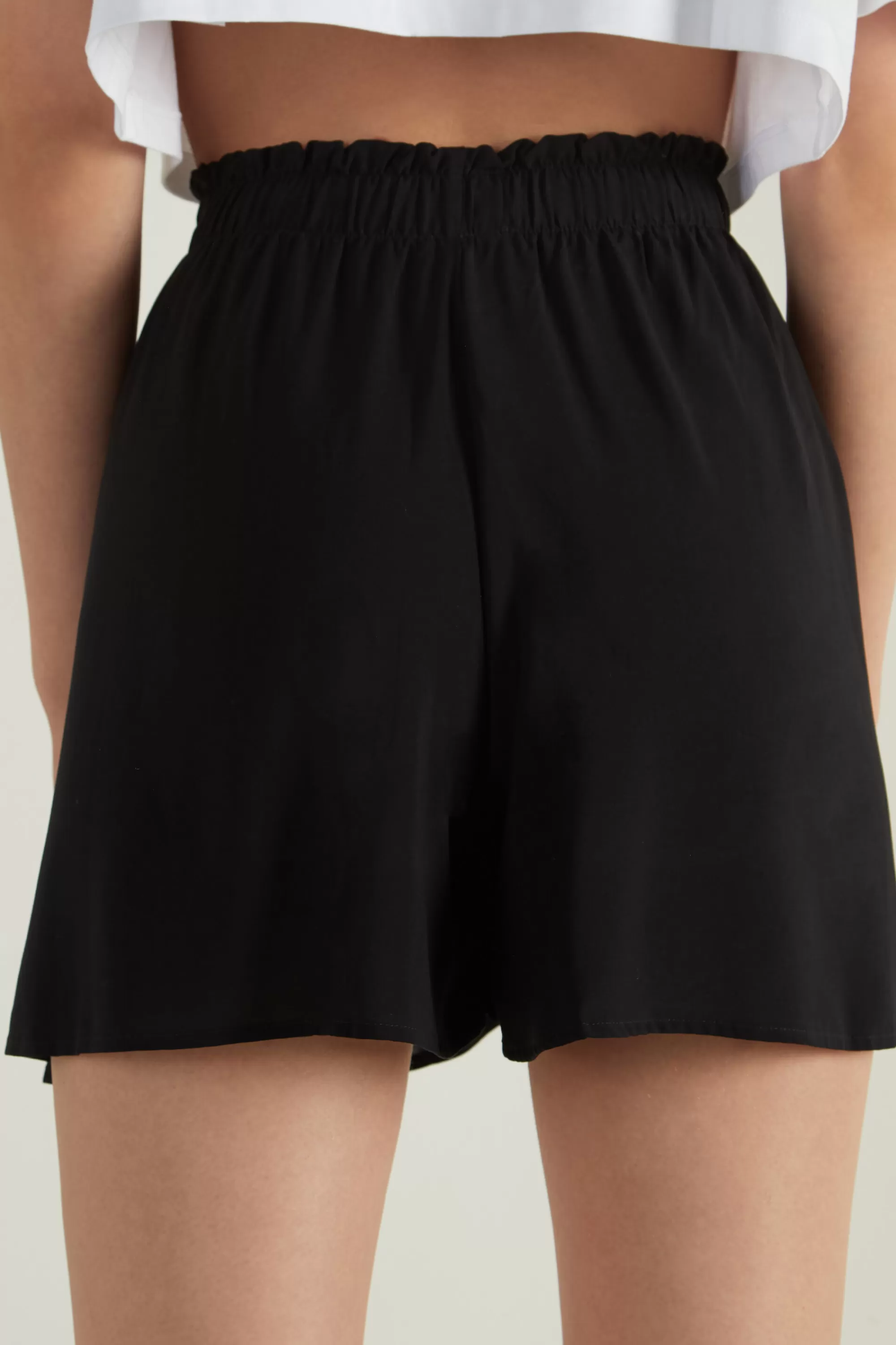 Outlet Pantagonna In Tela Di Viscosa - Shorts - Donna | Shorts