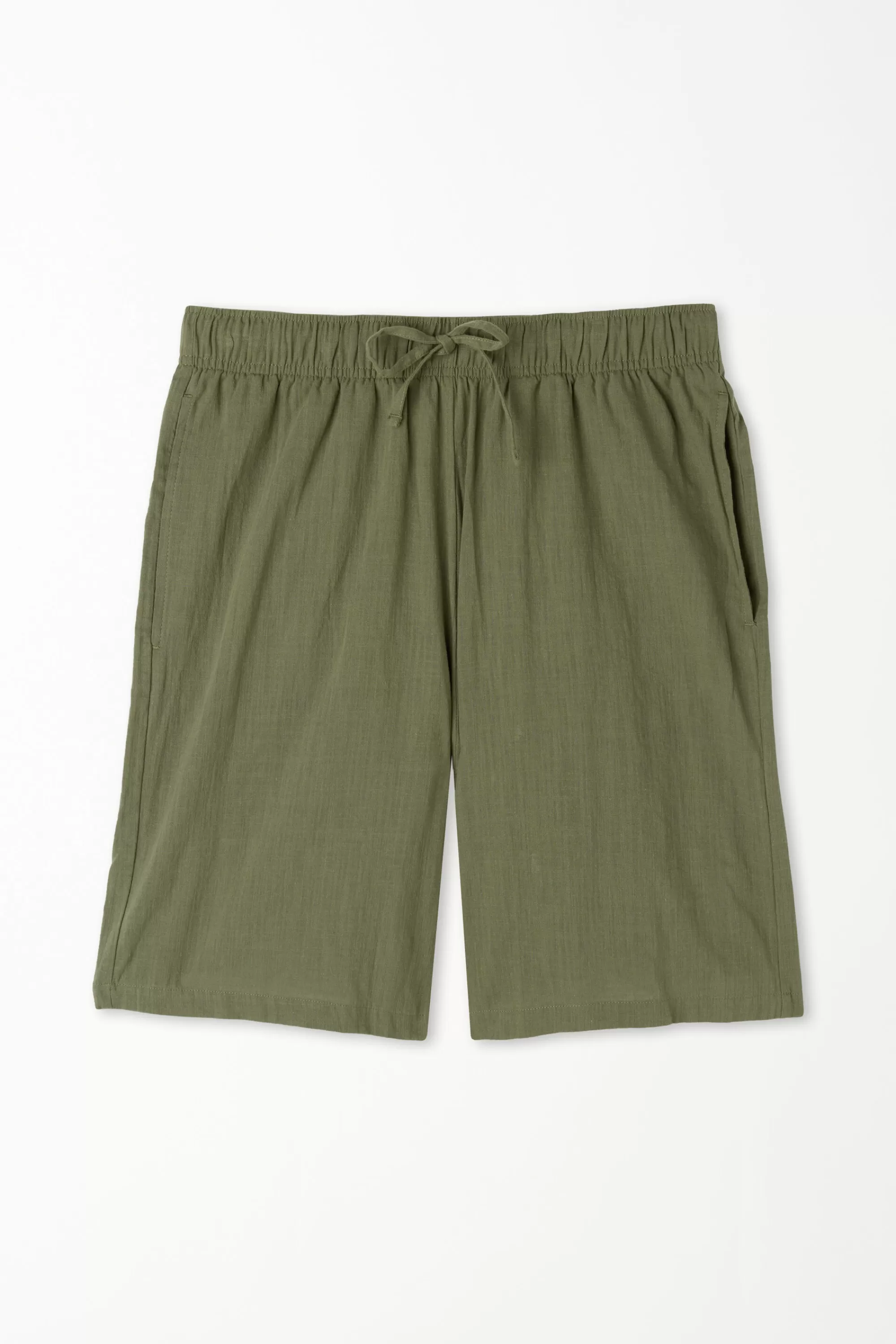 Sale Pantaloncini Corti In 100% Cotone Super Leggero Con Tasche - Pantaloncini - Uomo | Pantaloncini