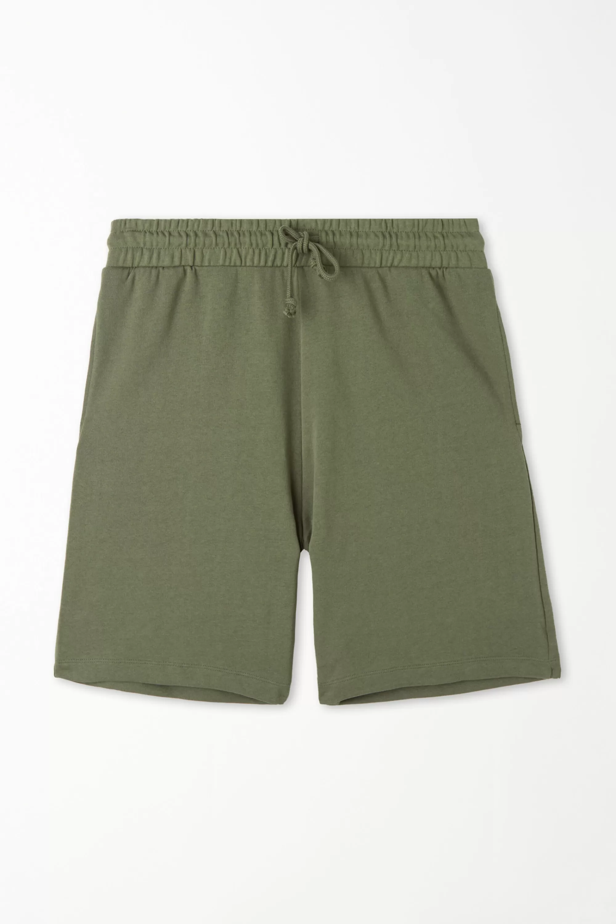 Fashion Pantaloncini Corti In Felpa Di Cotone Con Tasche - Pantaloncini - Uomo | Pantaloncini