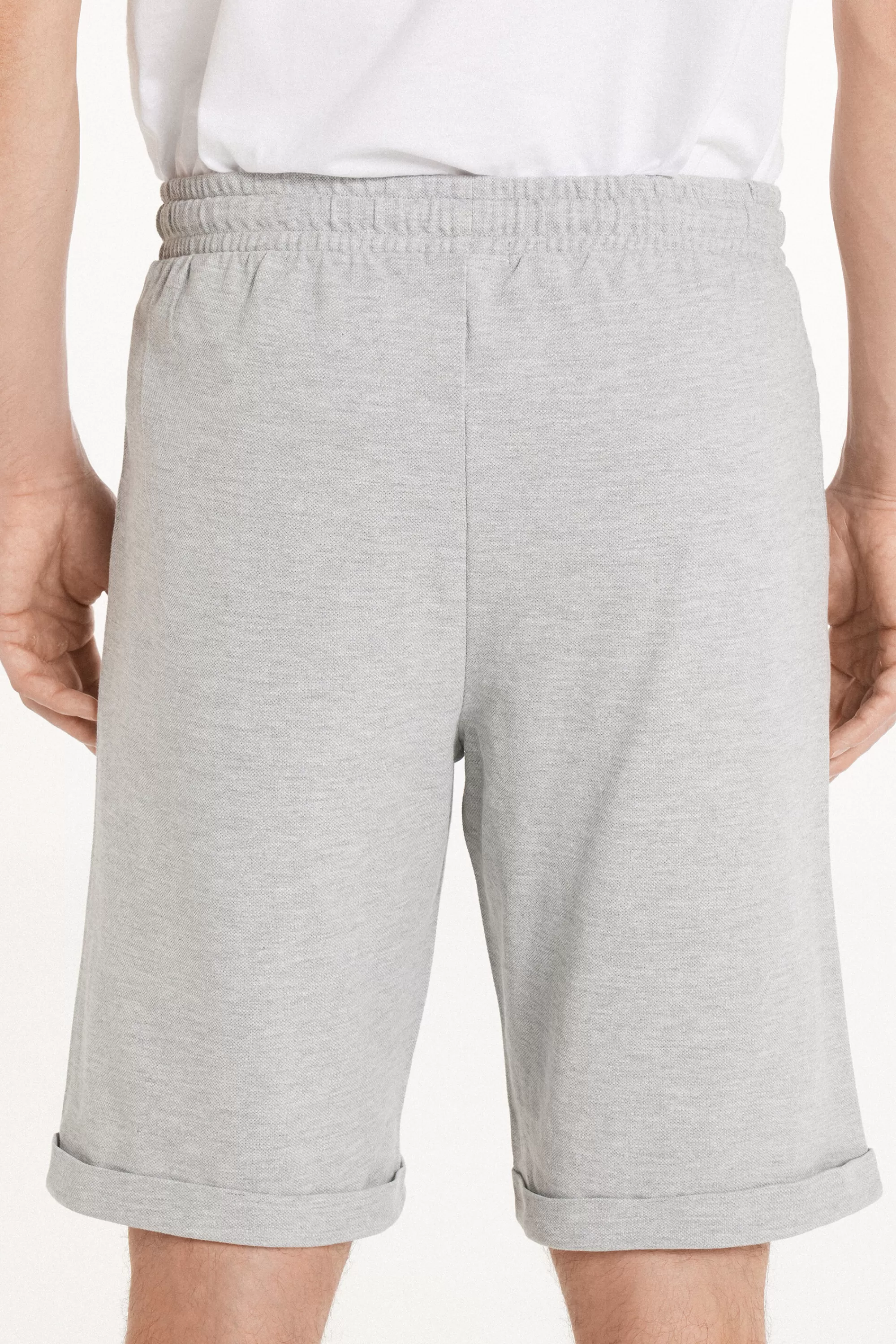 New Pantaloncini Corti Lavorazione A Piquet - Pantaloncini - Uomo | Pantaloncini