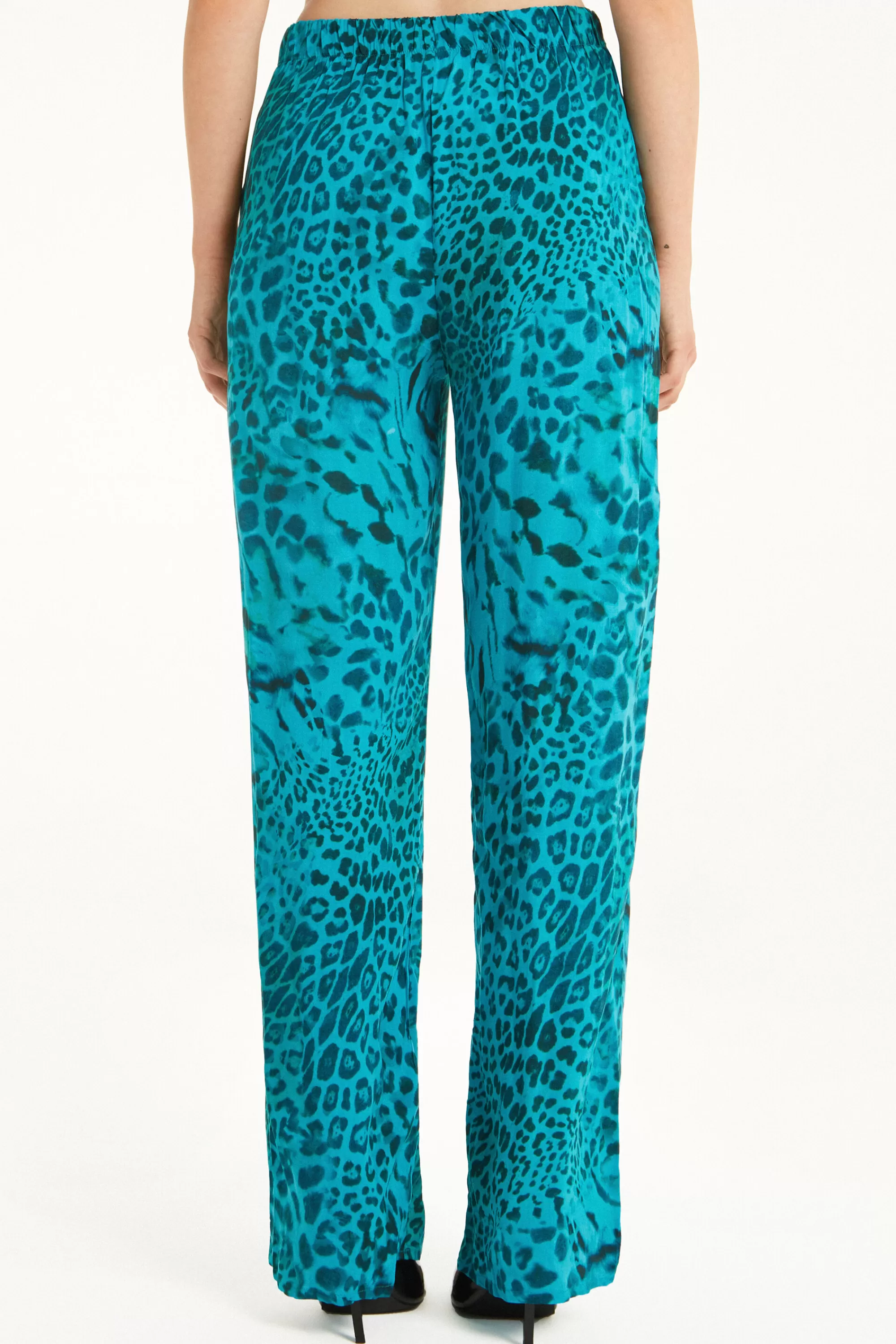 Store Pantalone Lungo Dritto Tela Viscosa - Pantaloni - Donna | Pantaloni