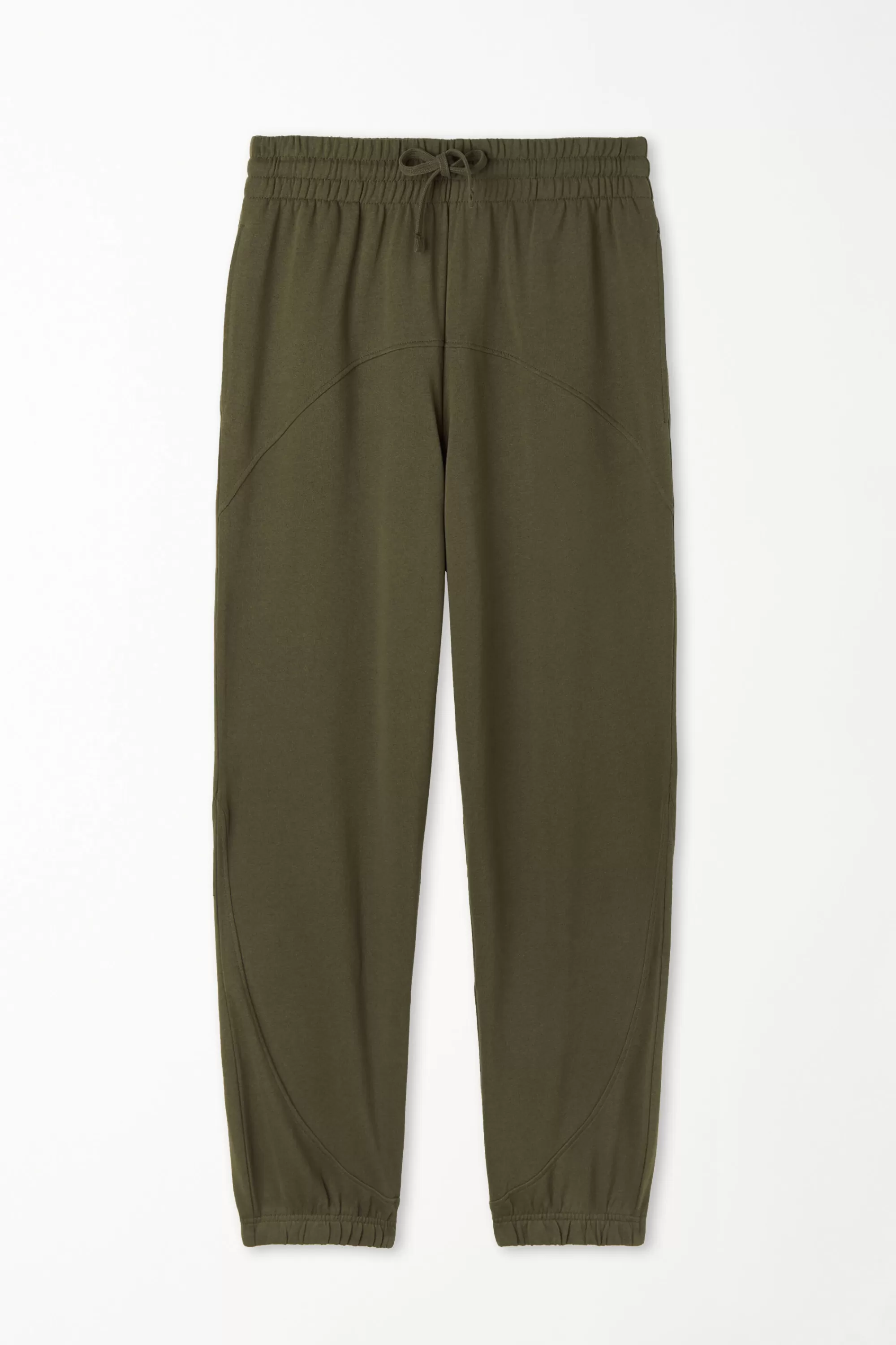 Outlet Pantalone Lungo Felpa Con Tasche E Coulisse Basic - Pantaloni Lunghi - Uomo | Tute | Pantaloni lunghi