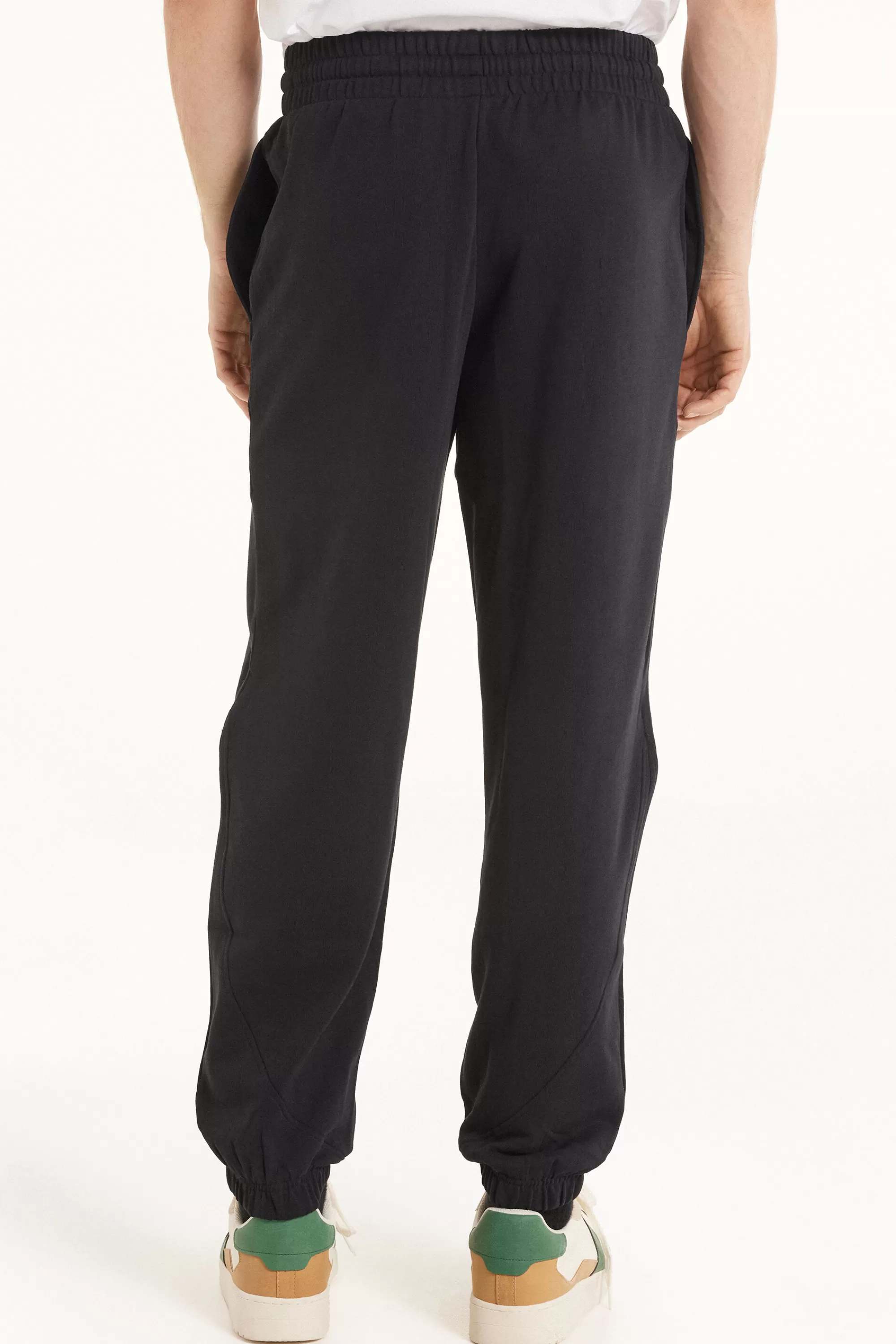 Store Pantalone Lungo Felpa Con Tasche E Coulisse Basic - Pantaloni Lunghi - Uomo | Tute | Pantaloni lunghi