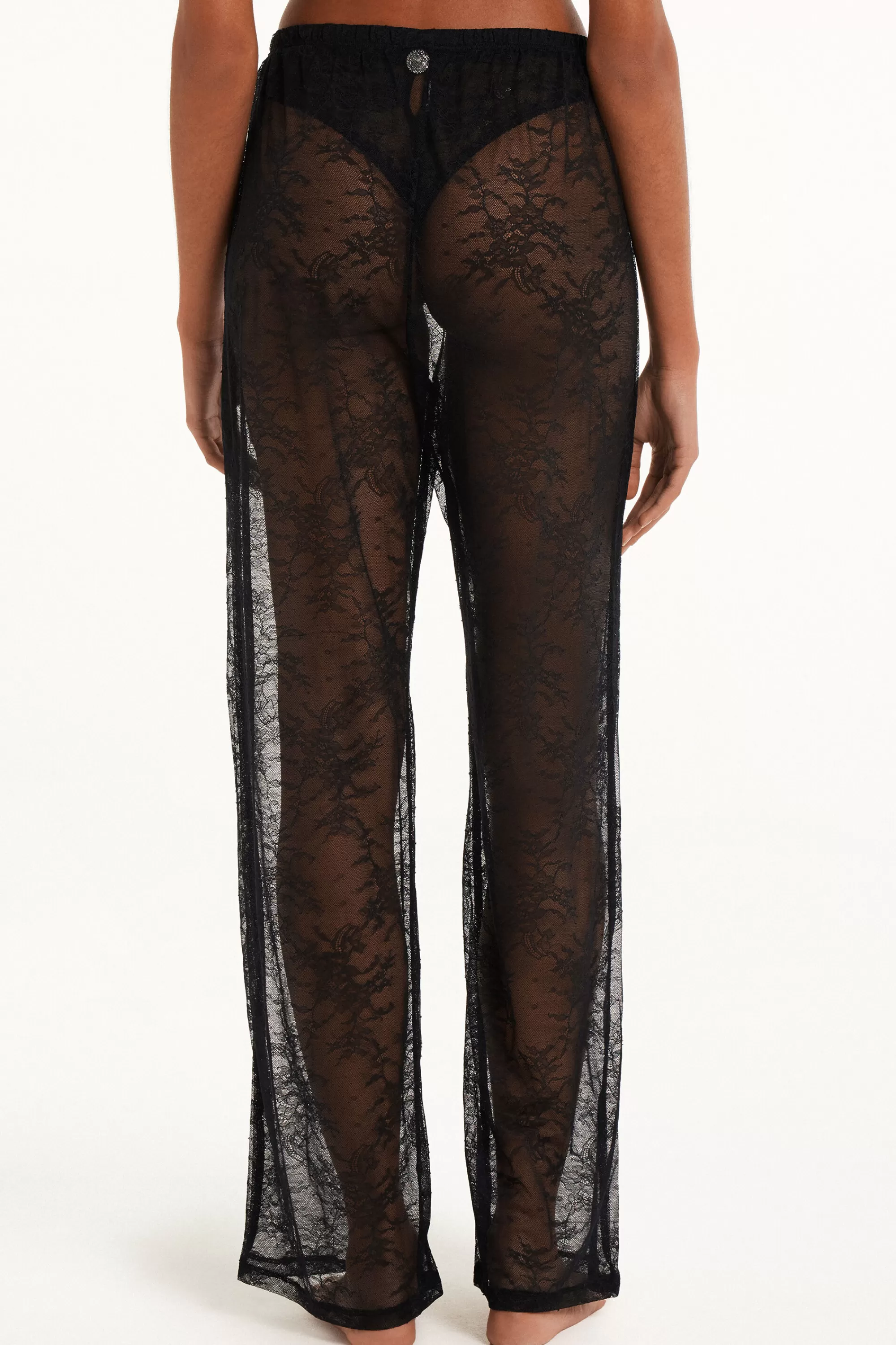 Cheap Pantalone Lungo In Pizzo Last Night Lace - Pigiami Combinabili - Donna | Pigiami combinabili
