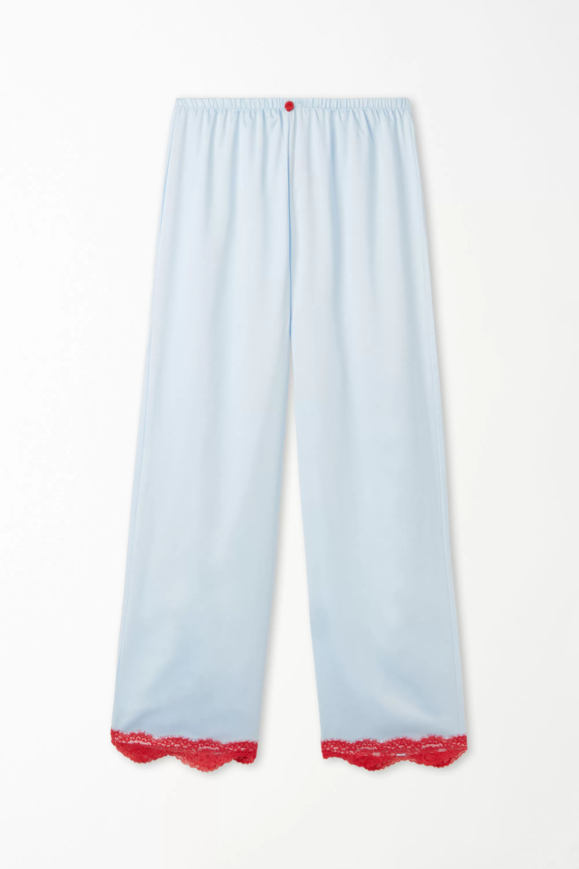 Flash Sale Pantalone Lungo In Raso Pastel Baby Satin - Pigiami Combinabili - Donna | Pigiami combinabili