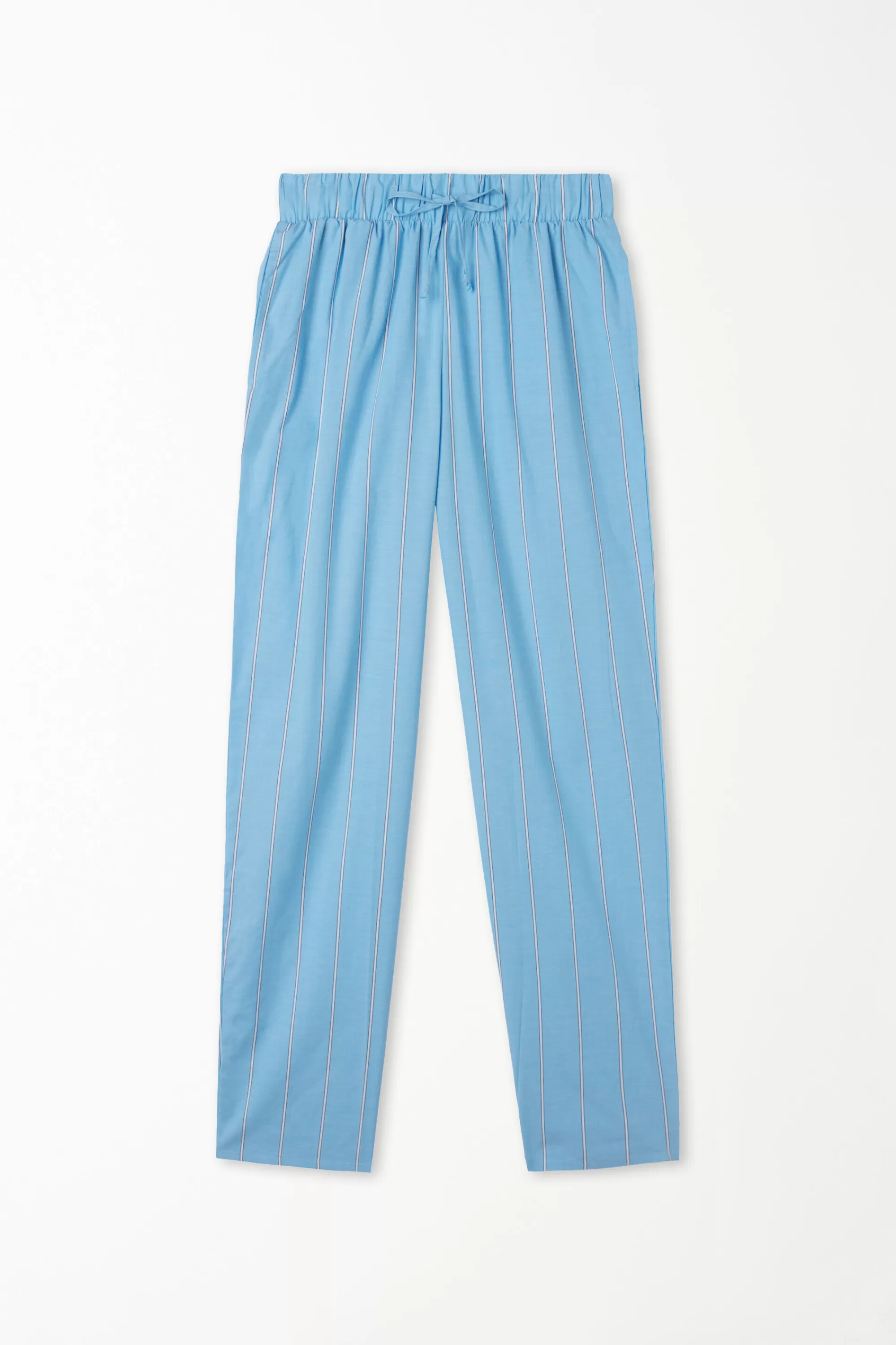 Best Pantalone Lungo In Tela Di Cotone Stampata - Pigiami Combinabili - Donna | Pigiami combinabili
