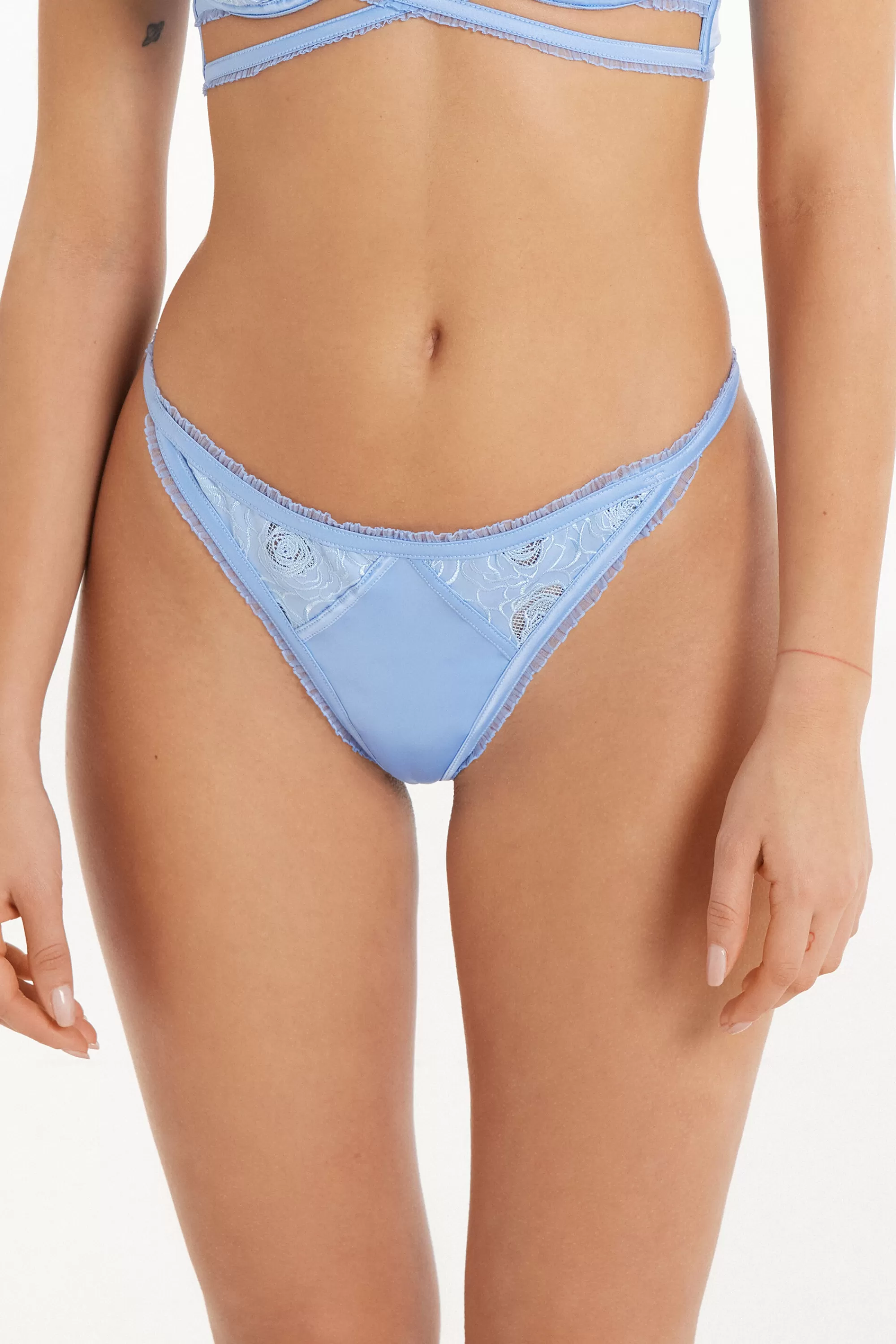 Sale Perizoma Con Fianchetto A Tanga Eternal Roses Satin - Perizoma E Tanga - Donna | Slip | Completi intimi