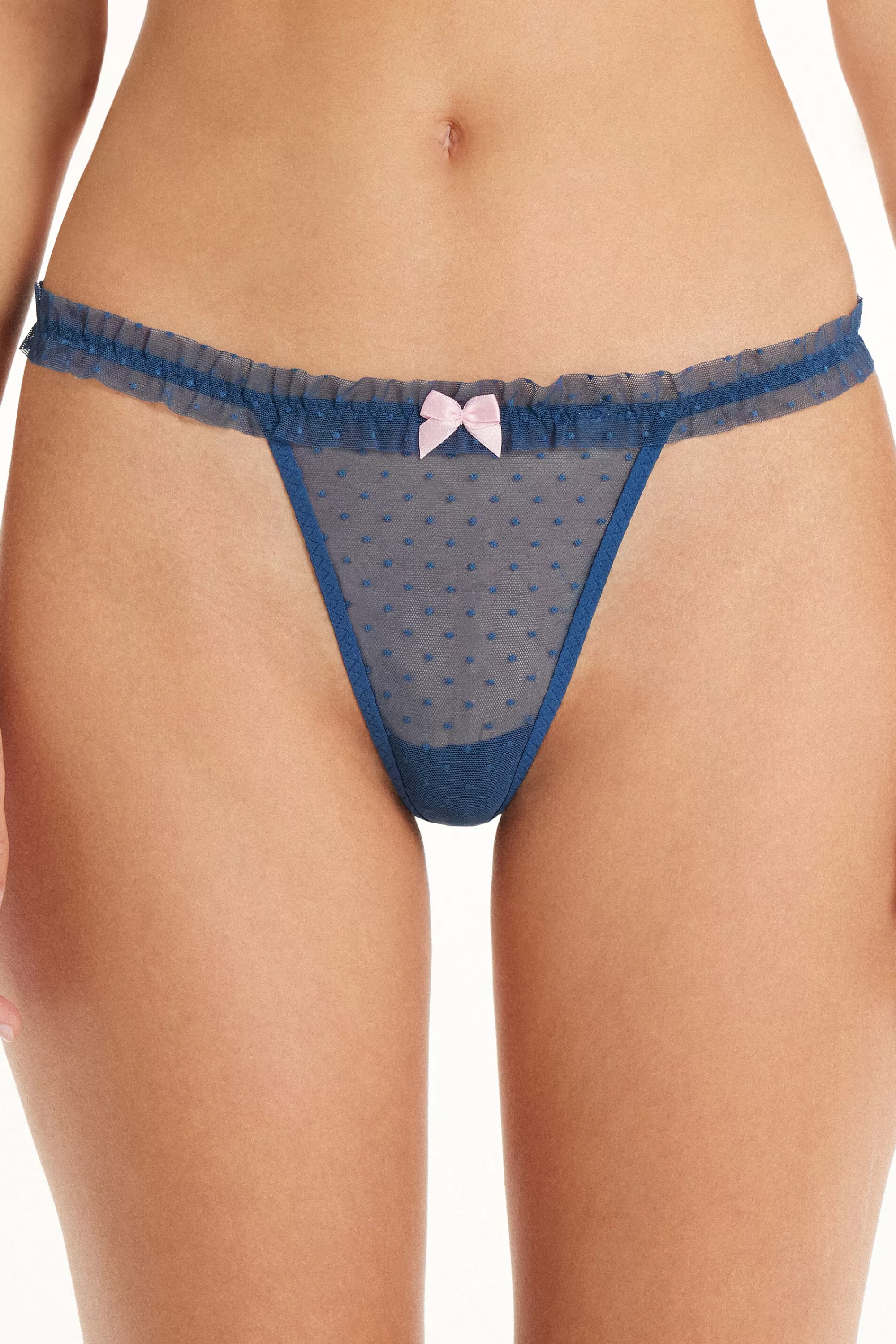 Best Perizoma Con Fianchetto Sottile A Tanga Ruches - Perizoma E Tanga - Donna | Slip