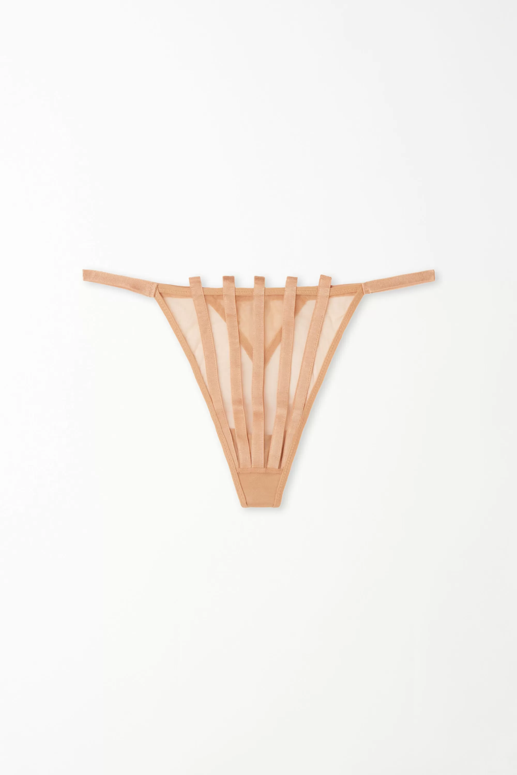 Sale Perizoma Con Fianchetto Tanga In Tulle - Perizoma E Tanga - Donna | Slip