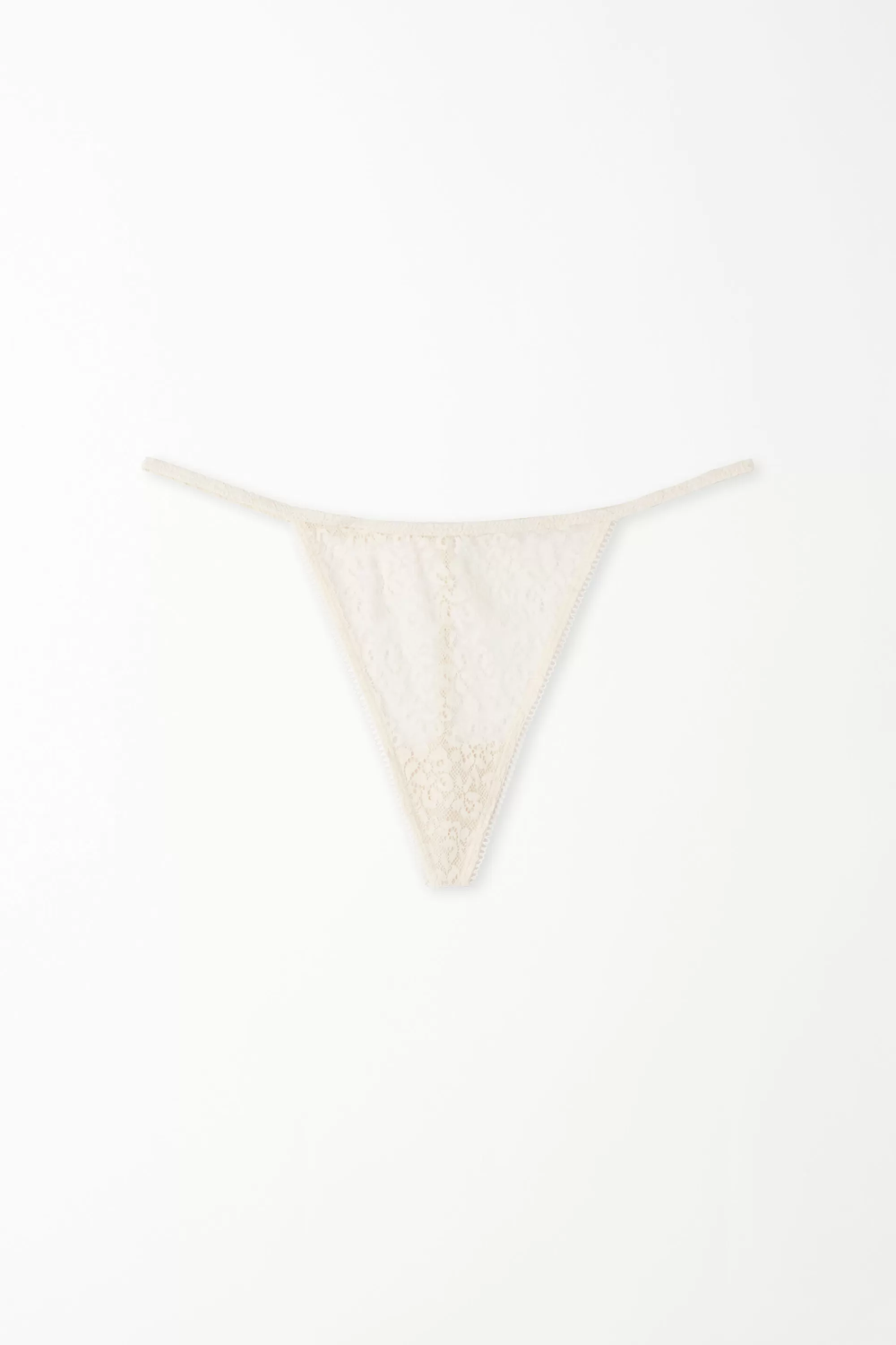 Fashion Perizoma Fianchetto Sottile A Tanga In Pizzo Riciclato - Perizoma E Tanga - Donna | Invisibile | Completi intimi