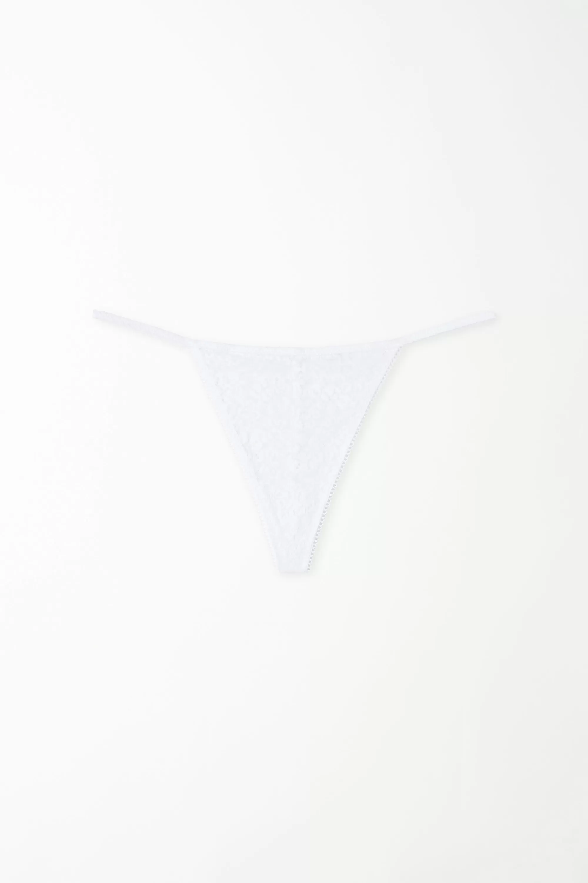 Hot Perizoma Fianchetto Sottile A Tanga In Pizzo Riciclato - Perizoma E Tanga - Donna | Invisibile | Completi intimi
