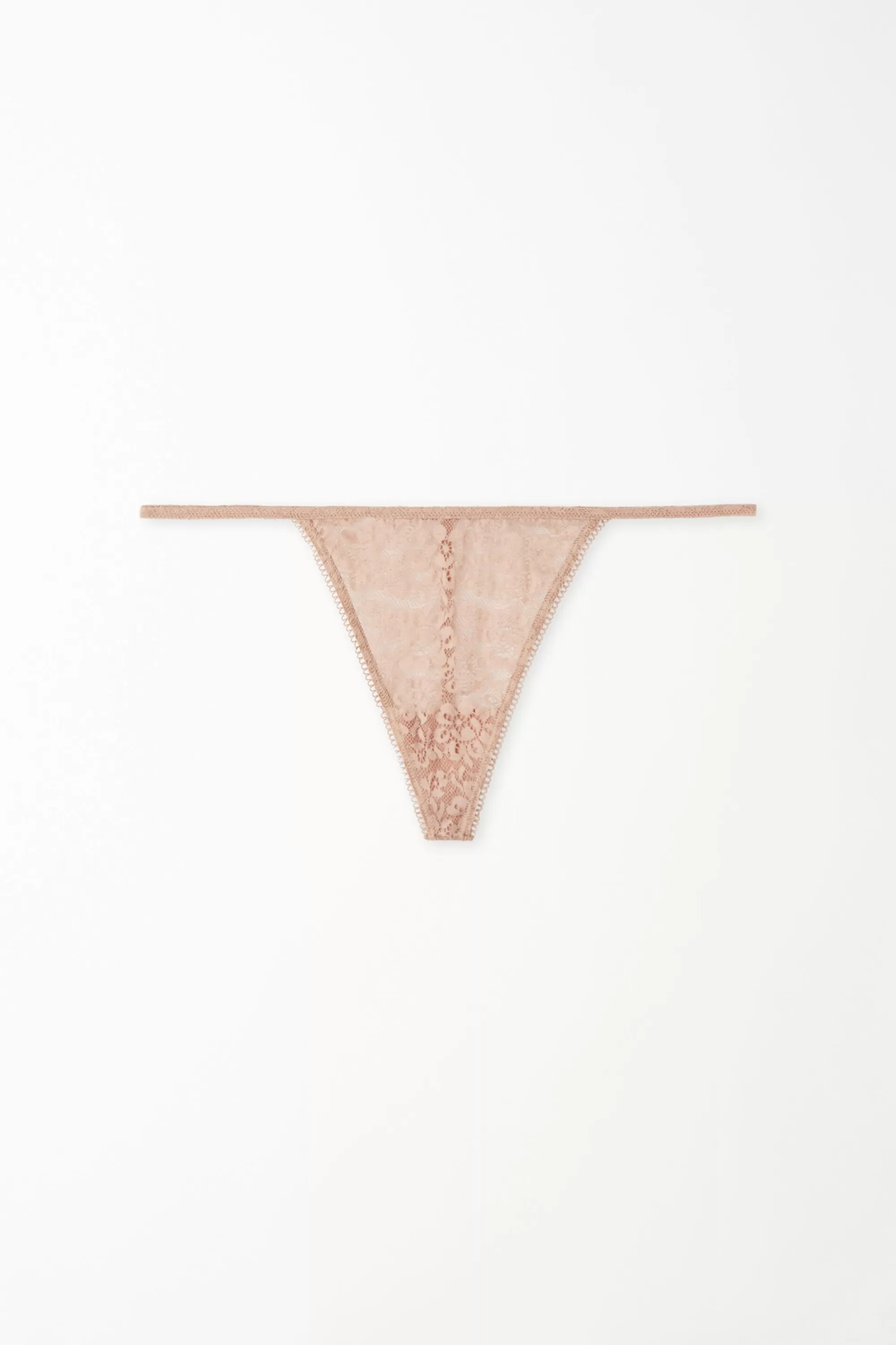 Shop Perizoma Fianchetto Sottile A Tanga In Pizzo Riciclato - Perizoma E Tanga - Donna | Invisibile | Completi intimi