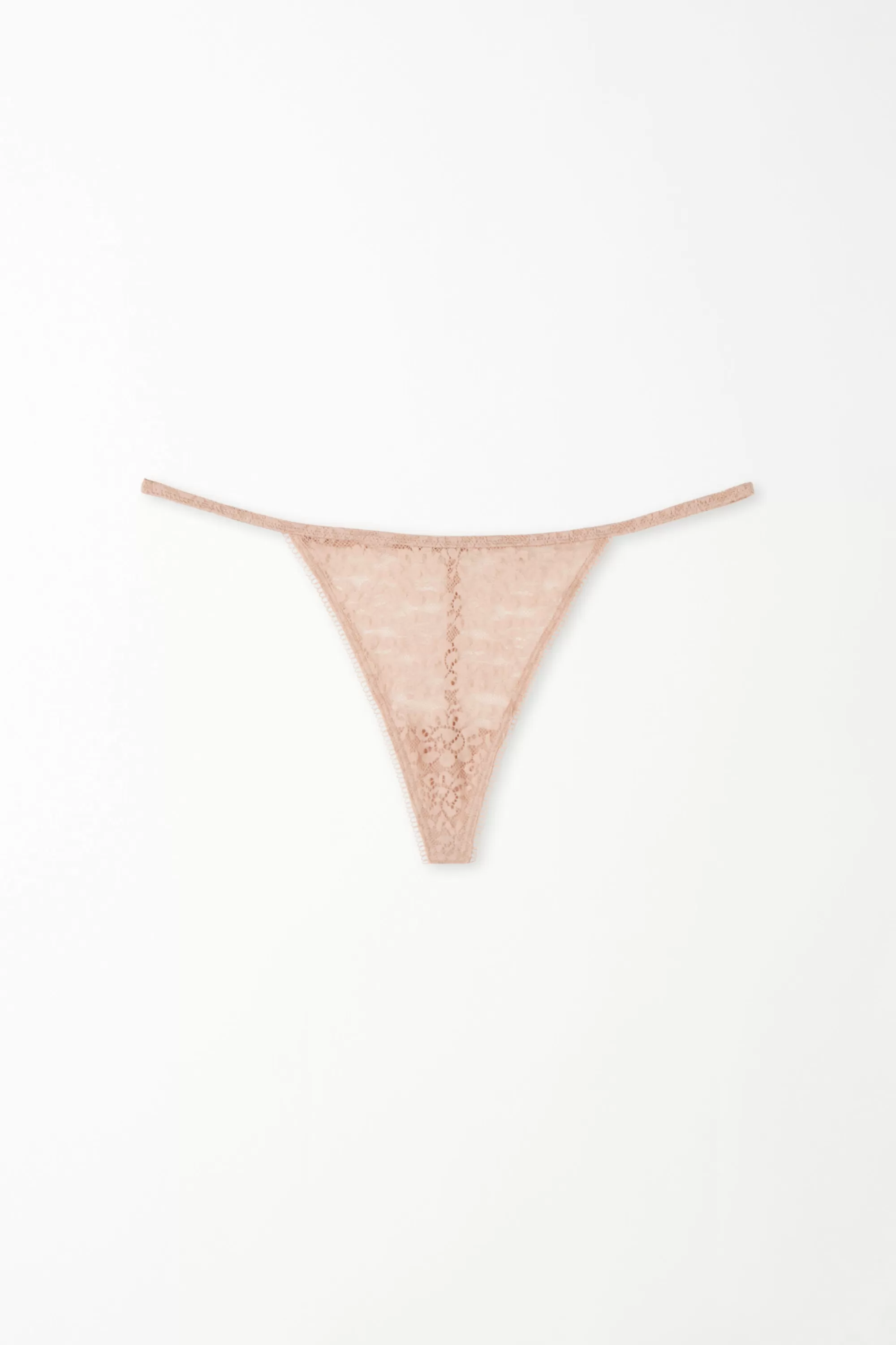 Clearance Perizoma Fianchetto Sottile A Tanga In Pizzo Riciclato - Perizoma E Tanga - Donna | Slip