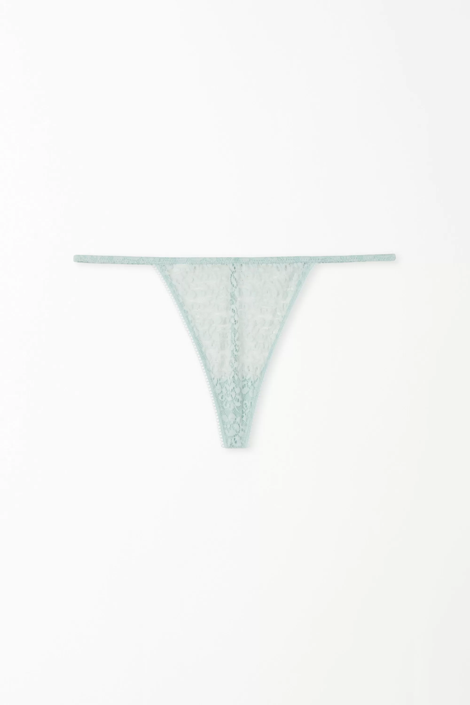 Online Perizoma Fianchetto Sottile A Tanga In Pizzo Riciclato - Perizoma E Tanga - Donna | Slip | Completi intimi