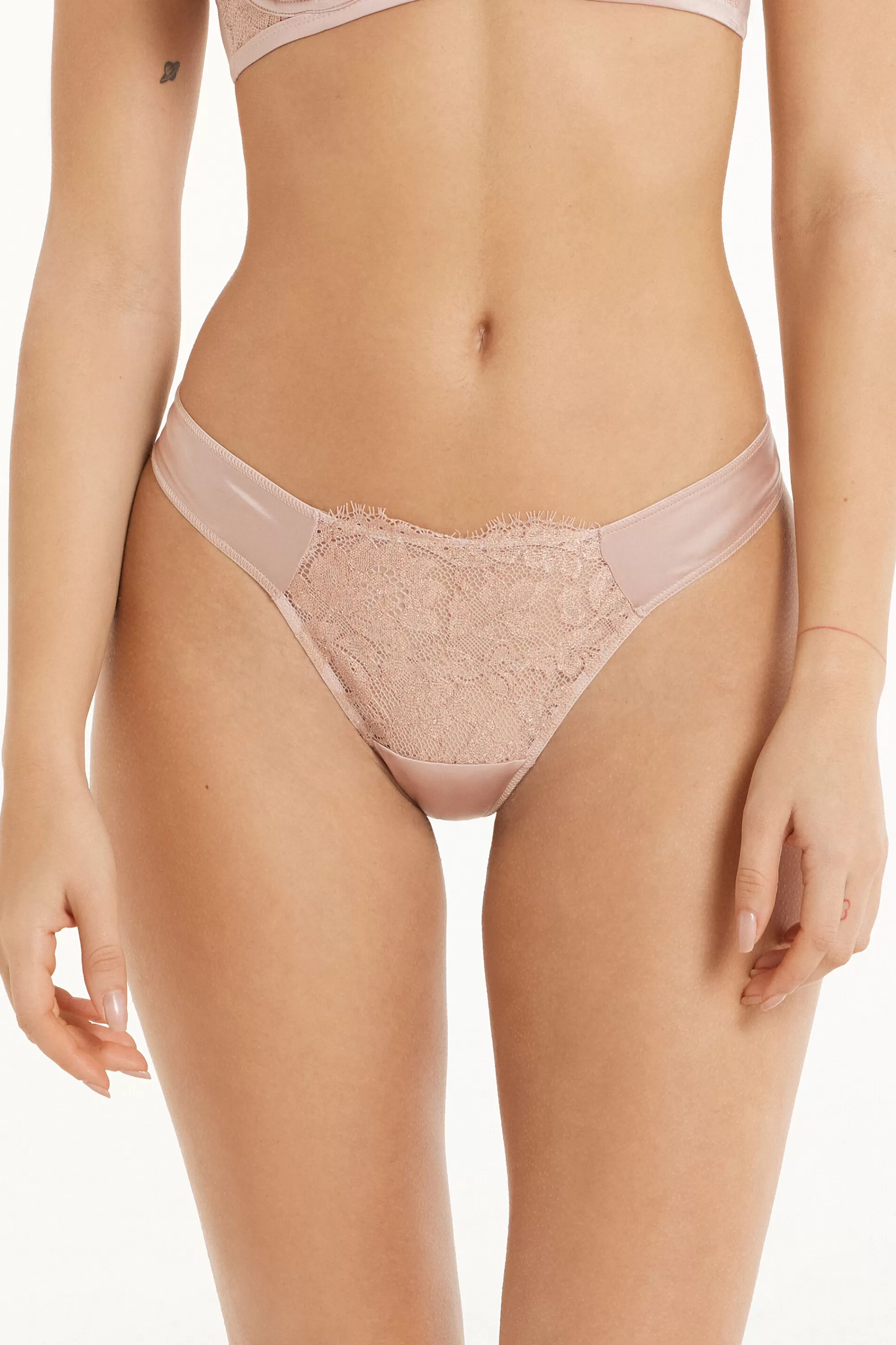 Sale Perizoma Sgambato Con Golden Princess Lace - Perizoma E Tanga - Donna | Slip