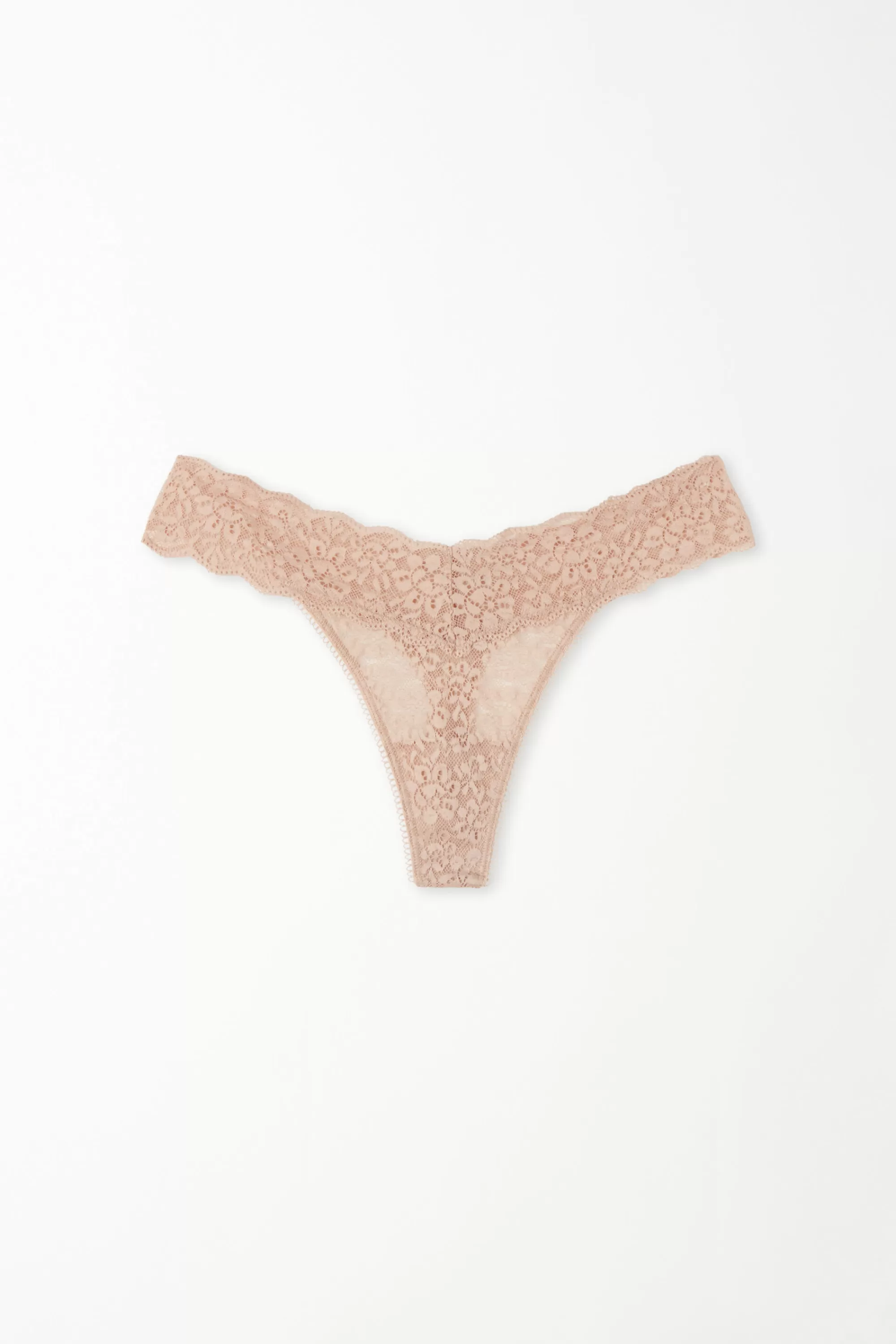Sale Perizoma Sgambato In Pizzo Riciclato - Perizoma E Tanga - Donna | Completi intimi | Slip