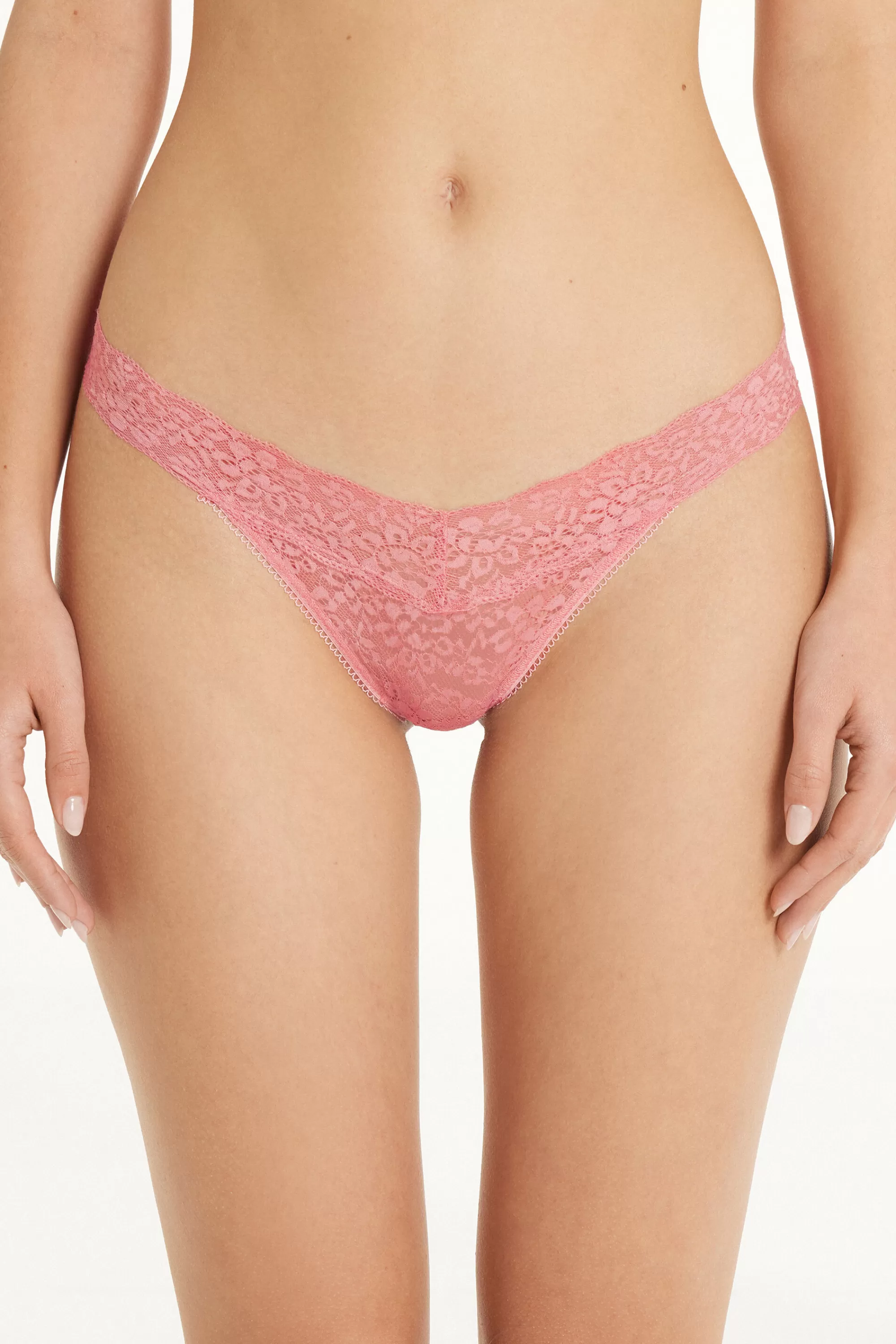 Fashion Perizoma Sgambato In Pizzo Riciclato - Perizoma E Tanga - Donna | Slip