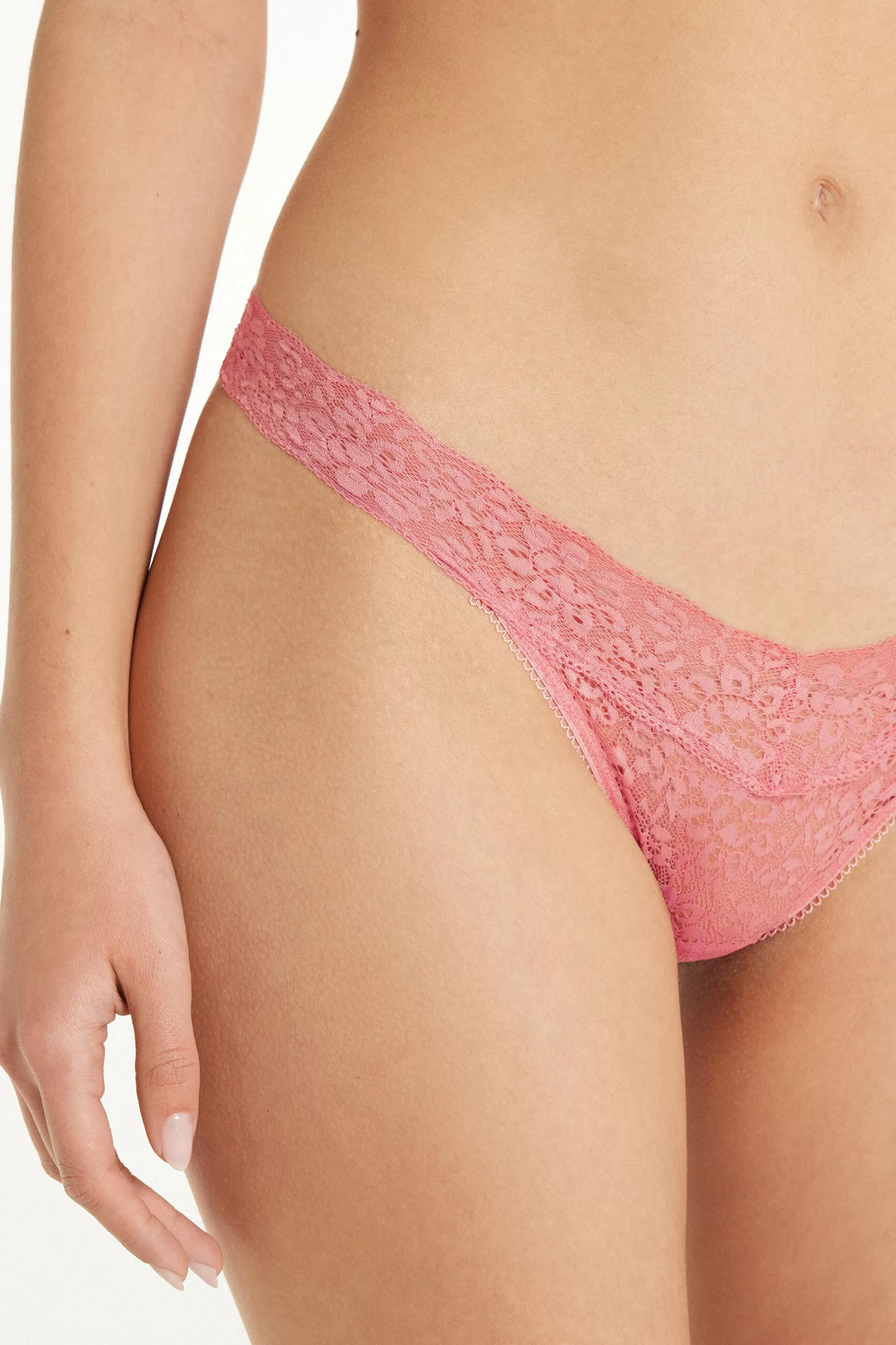 Fashion Perizoma Sgambato In Pizzo Riciclato - Perizoma E Tanga - Donna | Slip
