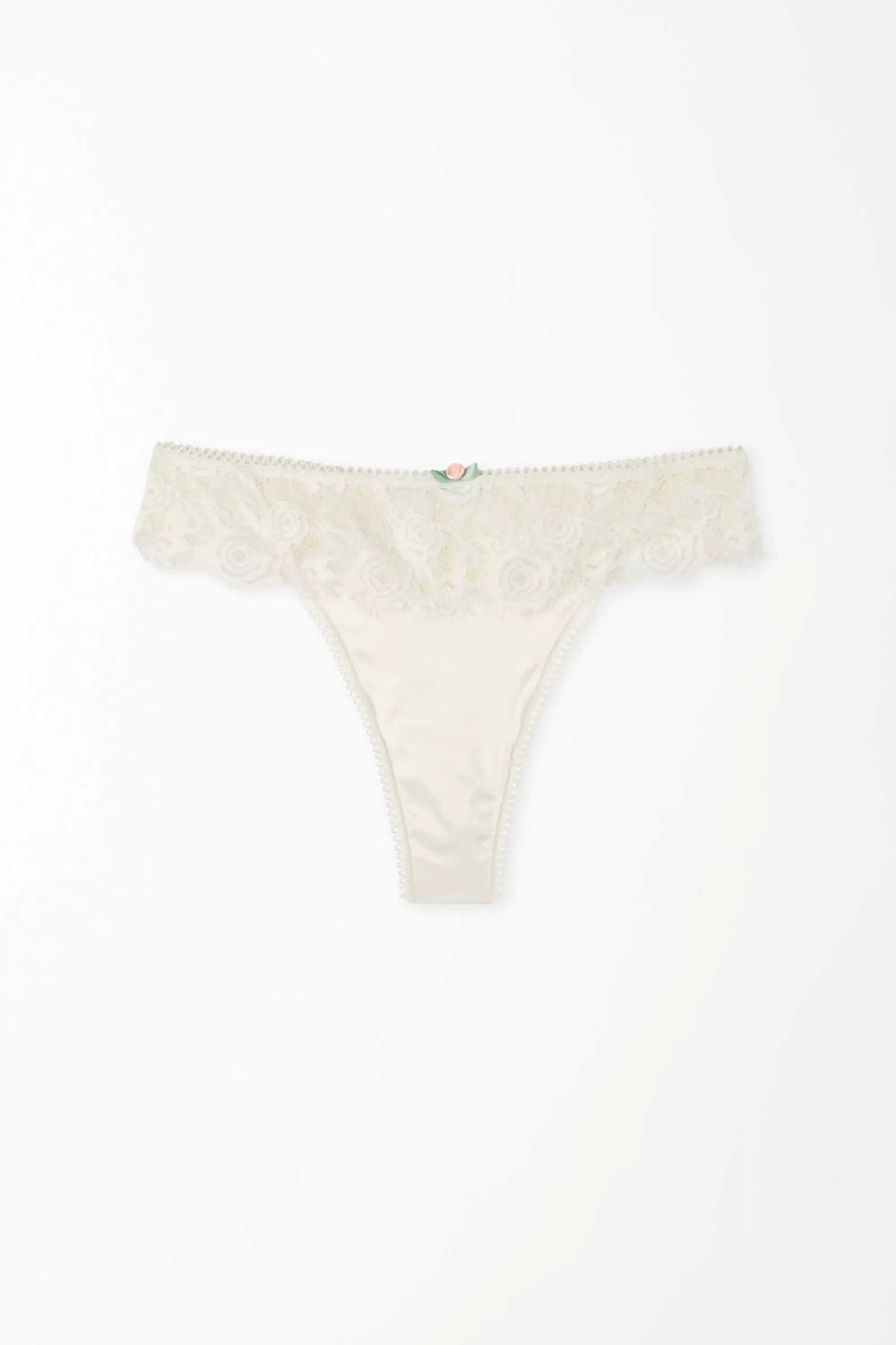 Discount Perizoma Sgambato Milk Roses Lace - Perizoma E Tanga - Donna | Sposa | Completi intimi