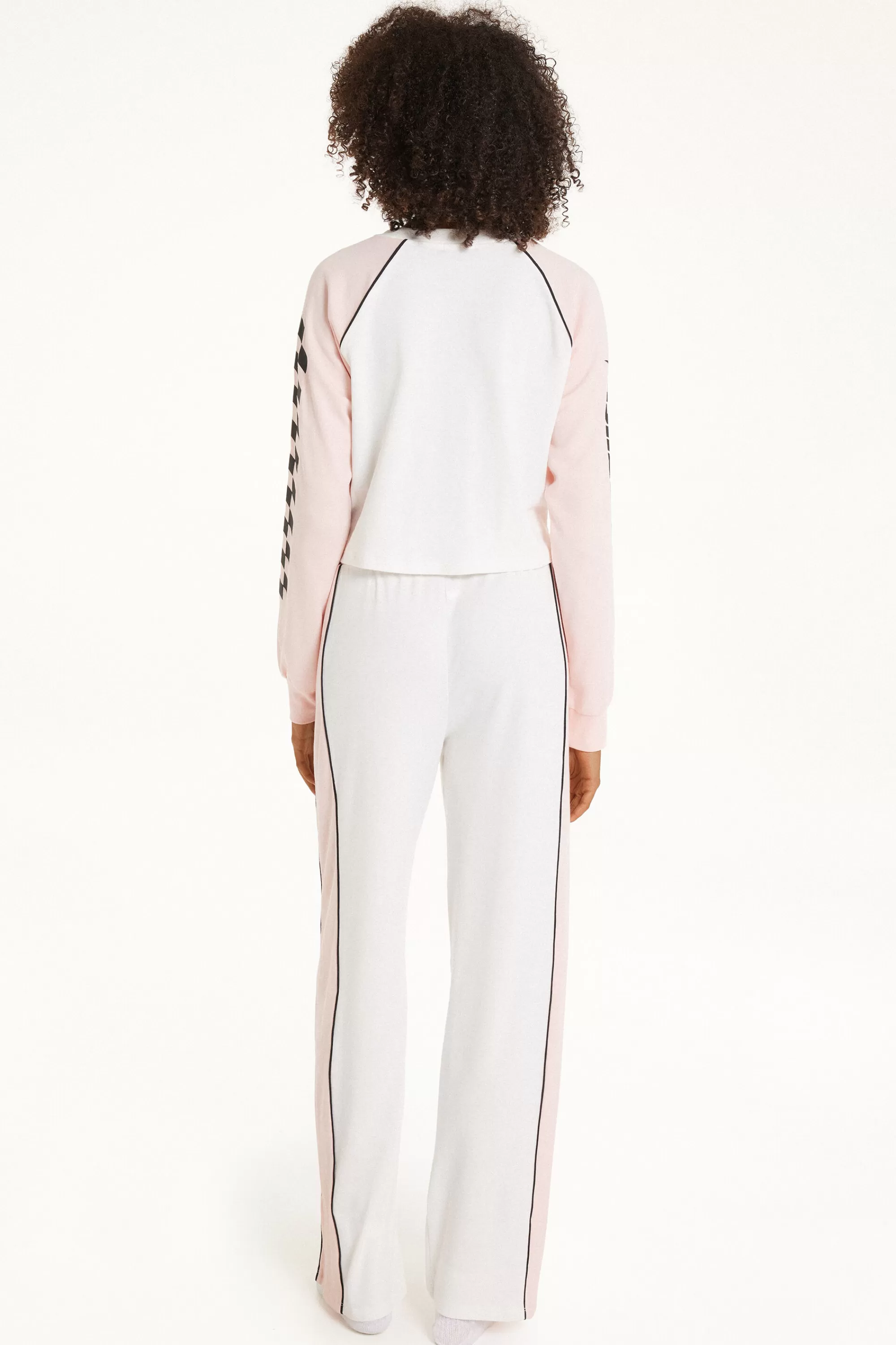 Best Sale Pigiama Lungo Cotone Stampa "Race" - Pigiami Lunghi - Donna | Pigiami lunghi