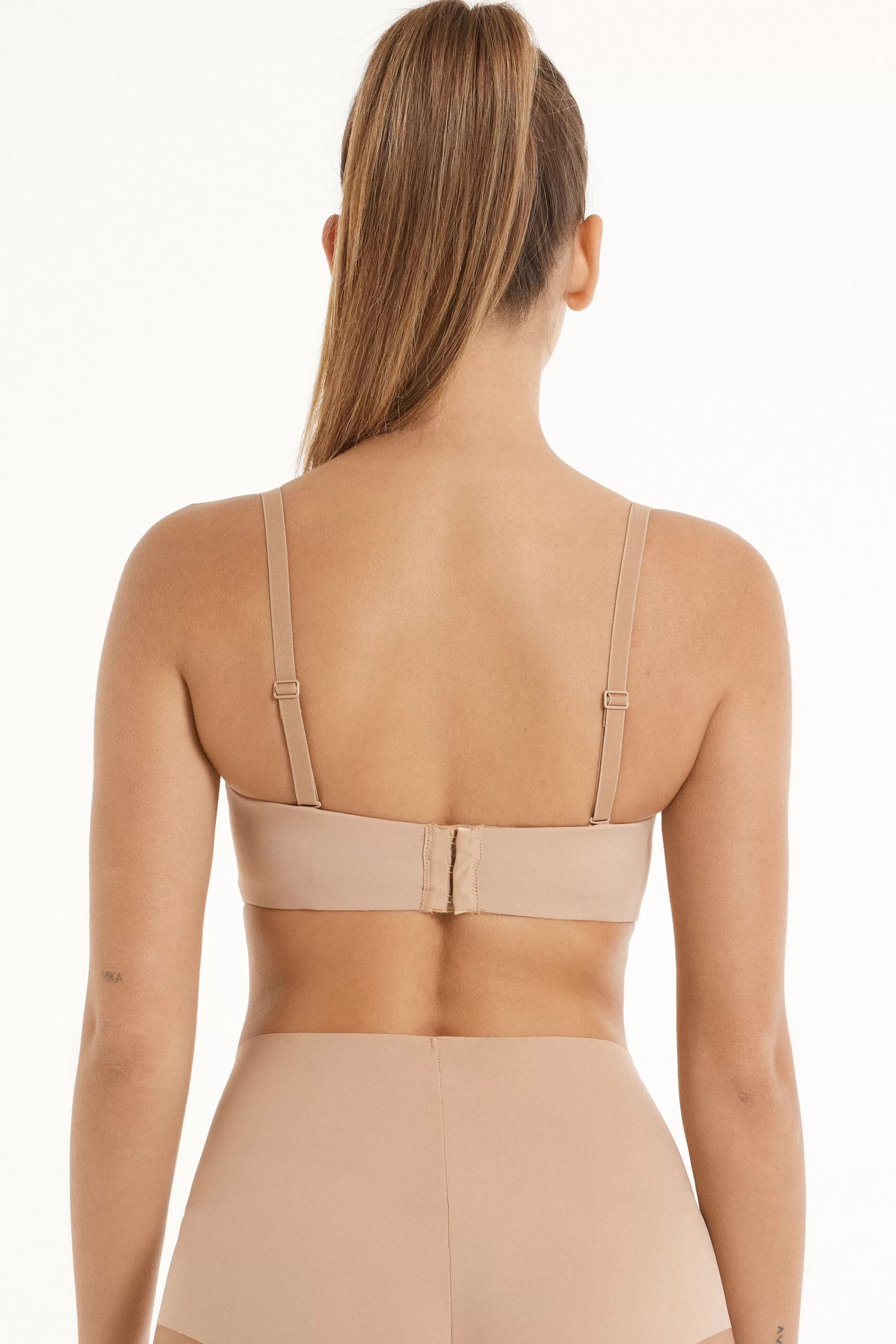 Cheap Reggiseno A Fascia Leggermente Imbottito Microfibra Riciclata Full Coverage - Fascia E Senza Spalline - Donna | Invisibile | Completi intimi