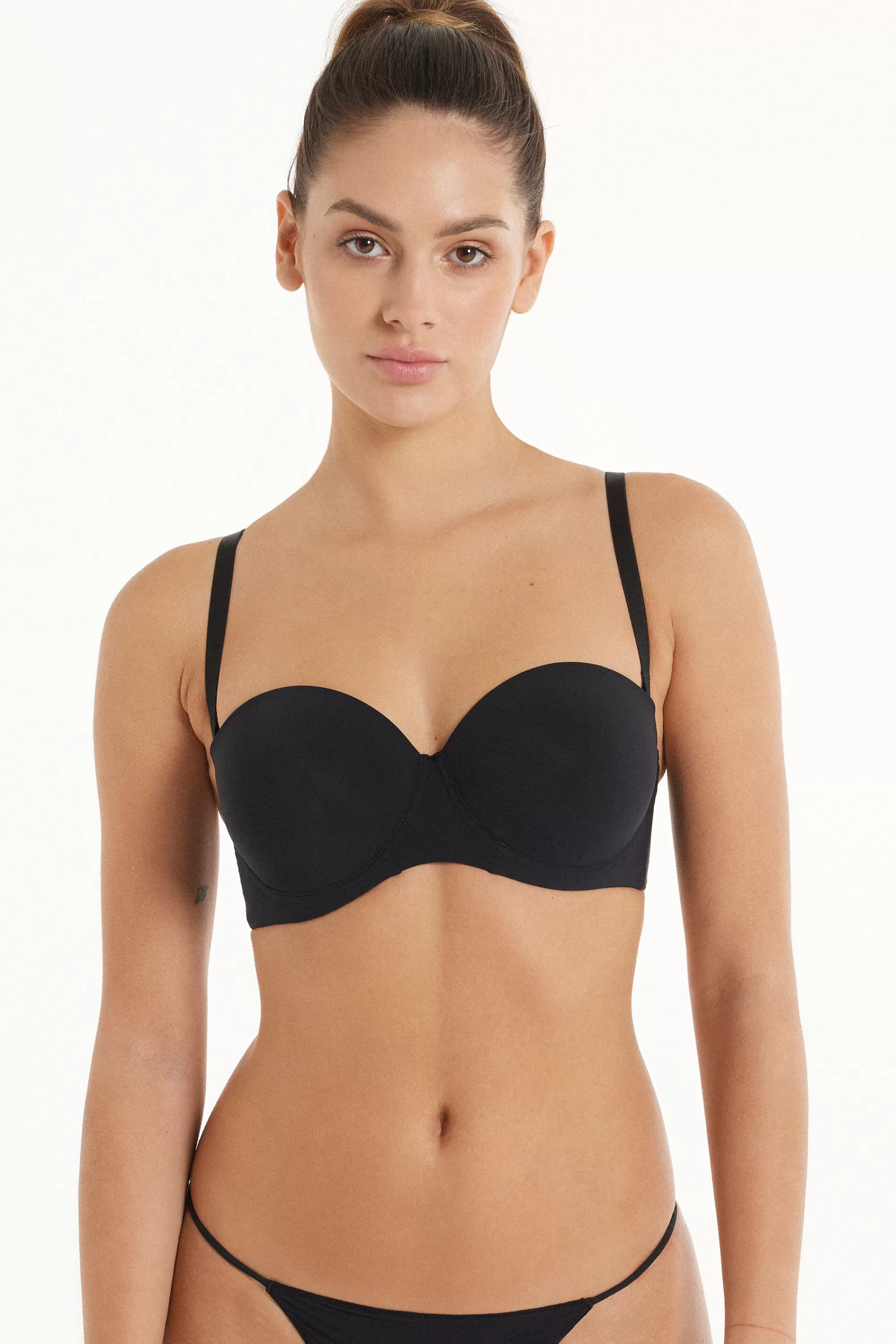 Hot Reggiseno A Fascia Leggermente Imbottito Microfibra Riciclata Full Coverage - Fascia E Senza Spalline - Donna | Invisibile | Completi intimi
