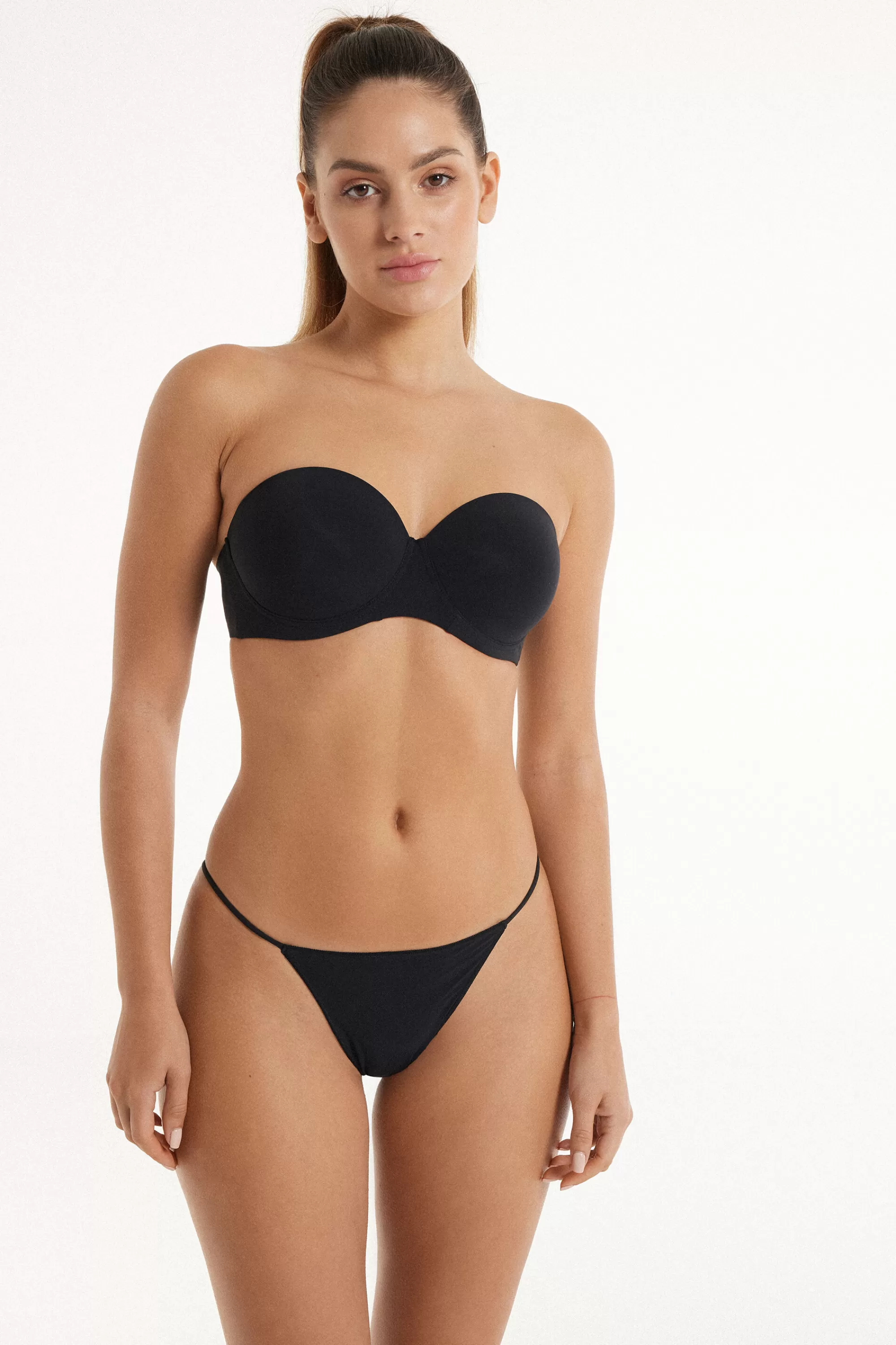 Hot Reggiseno A Fascia Leggermente Imbottito Microfibra Riciclata Full Coverage - Fascia E Senza Spalline - Donna | Invisibile | Completi intimi