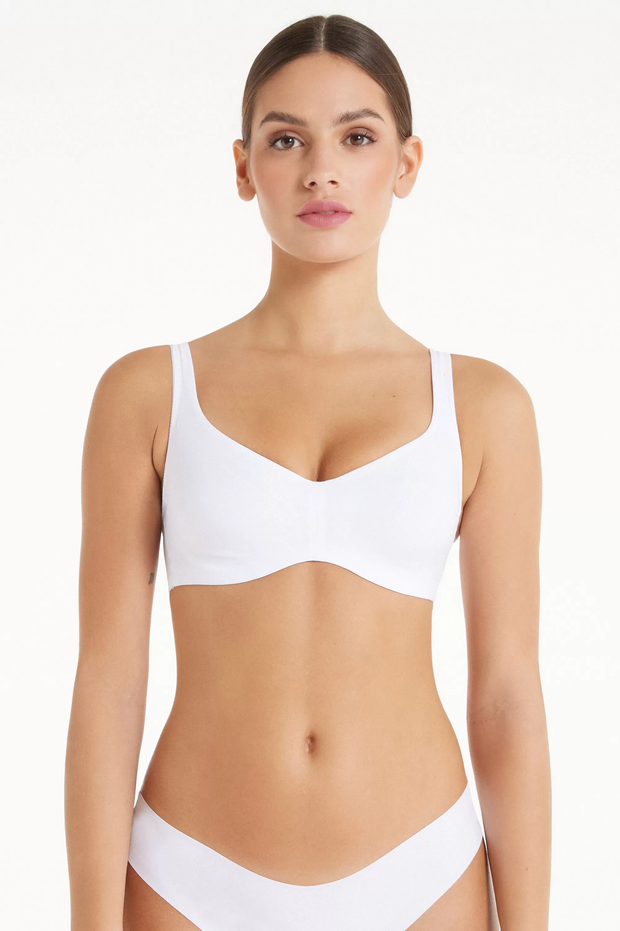 Outlet Reggiseno Balconcino In Microfibra Riciclata Paris - Balconcino - Donna | Intimo | Invisibile