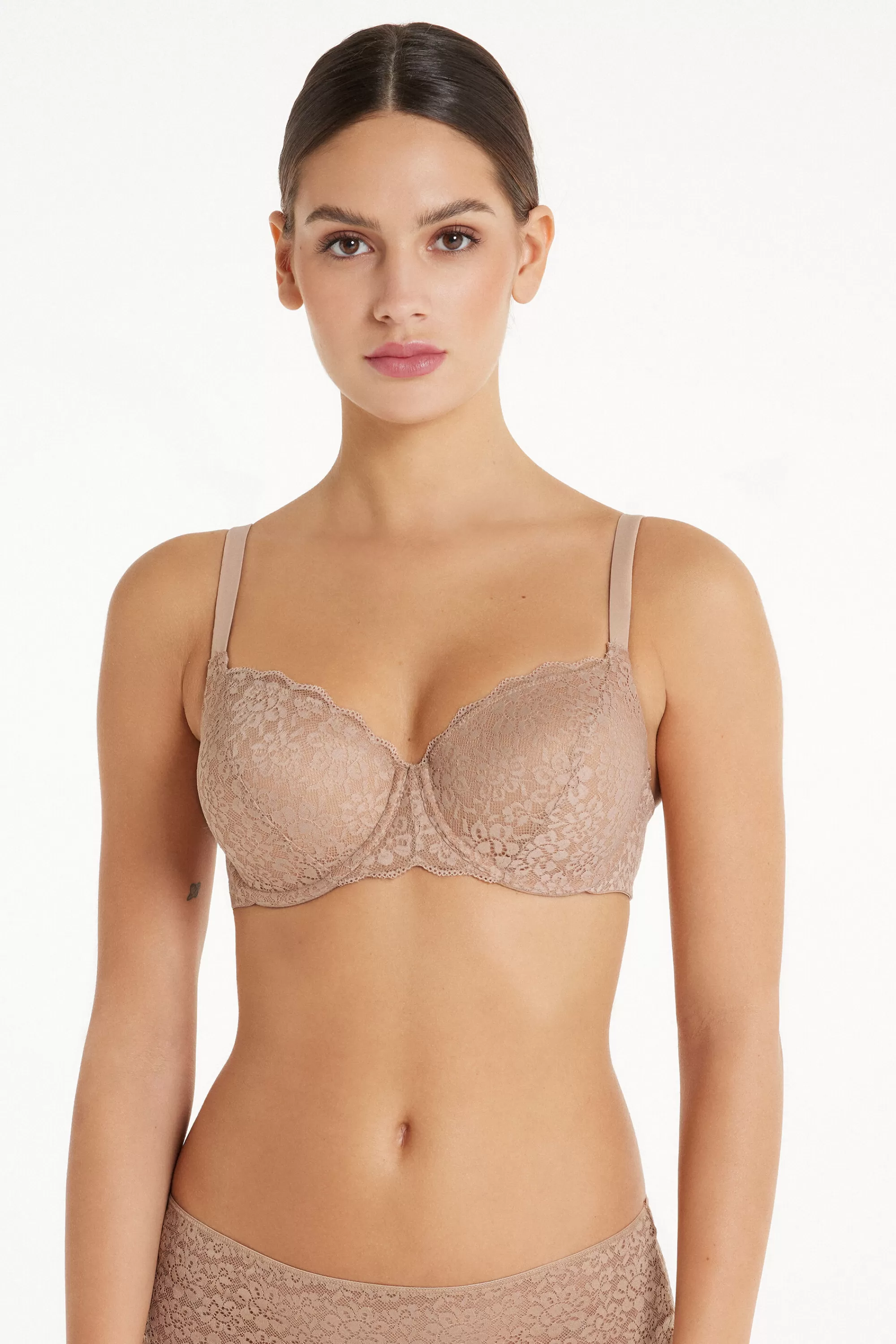 Cheap Reggiseno Balconcino In Pizzo Riciclato Prague Full Cover - Balconcino - Donna | Invisibile | Reggiseni