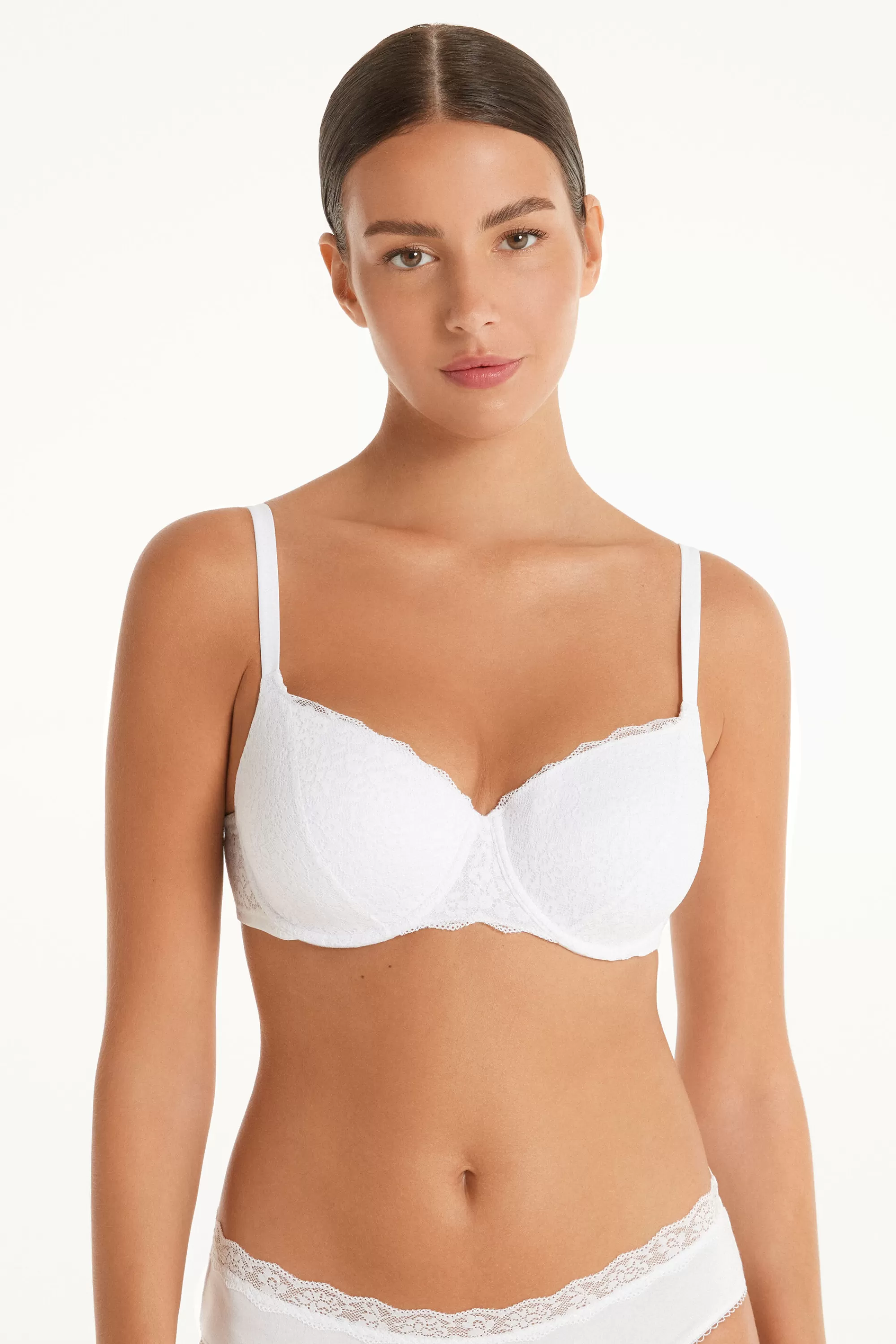 Cheap Reggiseno Balconcino In Pizzo Riciclato Prague Full Cover - Balconcino - Donna | Invisibile | Reggiseni