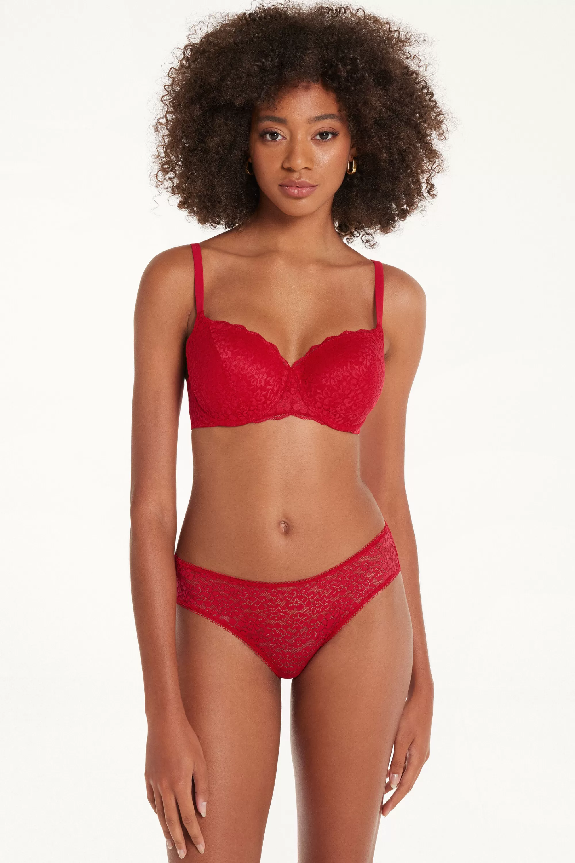 Cheap Reggiseno Balconcino In Pizzo Riciclato Prague Full Cover - Balconcino - Donna | Reggiseni
