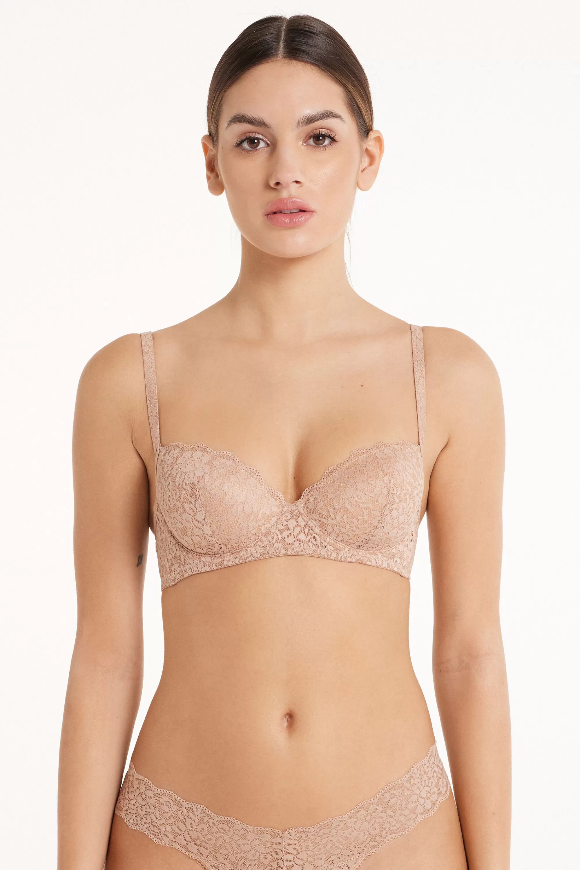 Cheap Reggiseno Balconcino Leggermente Imbottito In Pizzo Riciclato Wien - Balconcino - Donna | Invisibile | Reggiseni
