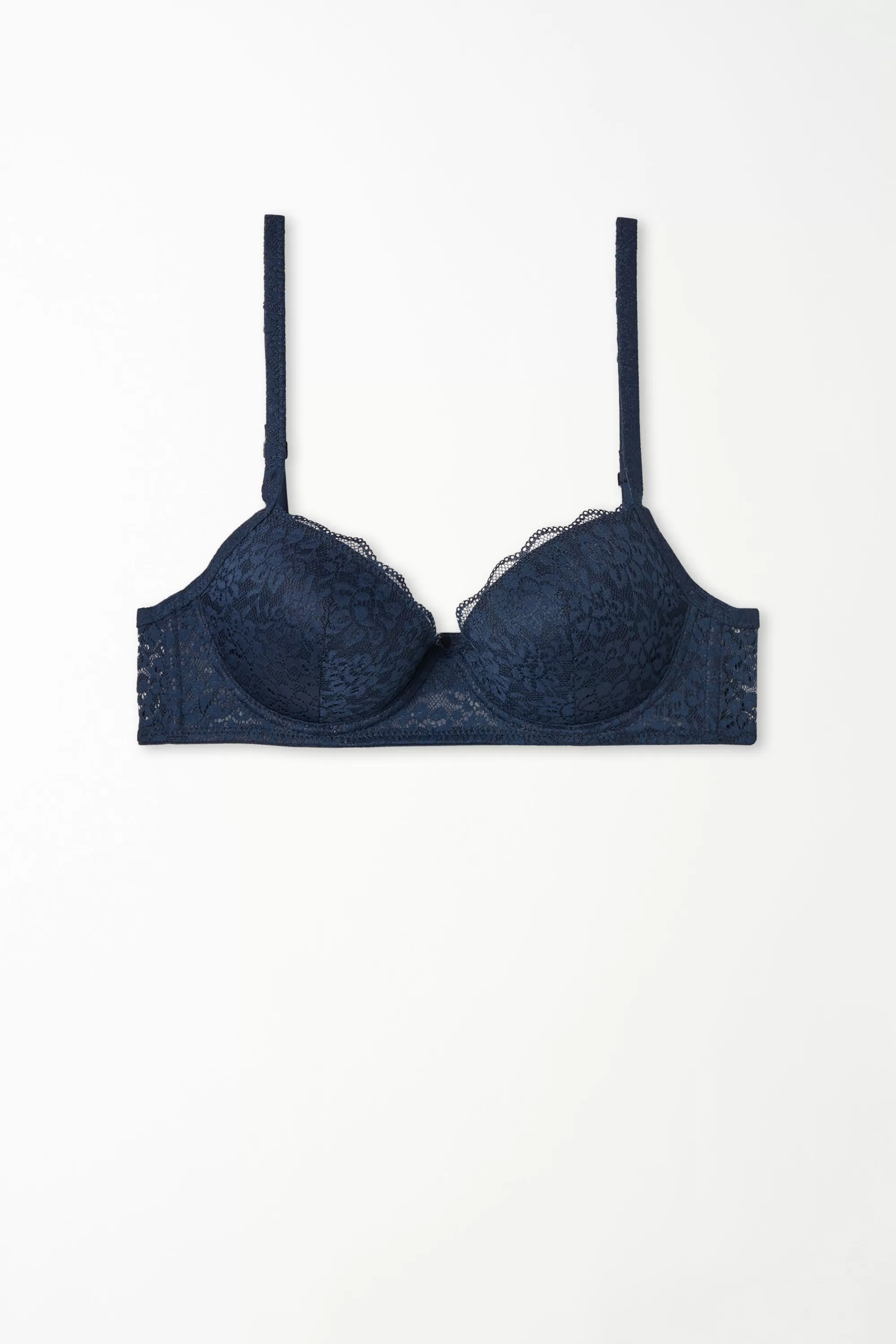 Hot Reggiseno Balconcino Leggermente Imbottito In Pizzo Riciclato Wien - Balconcino - Donna | Invisibile | Completi intimi