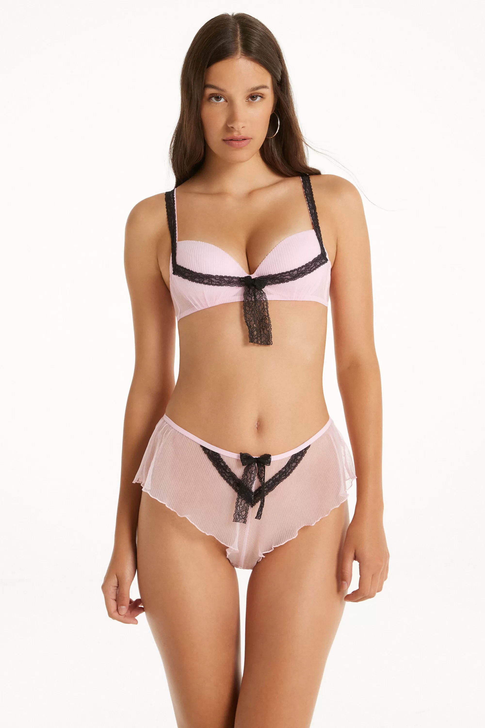 New Reggiseno Balconcino Leggermente Imbottito Wien Romantic Plissé - Balconcino - Donna | Reggiseni