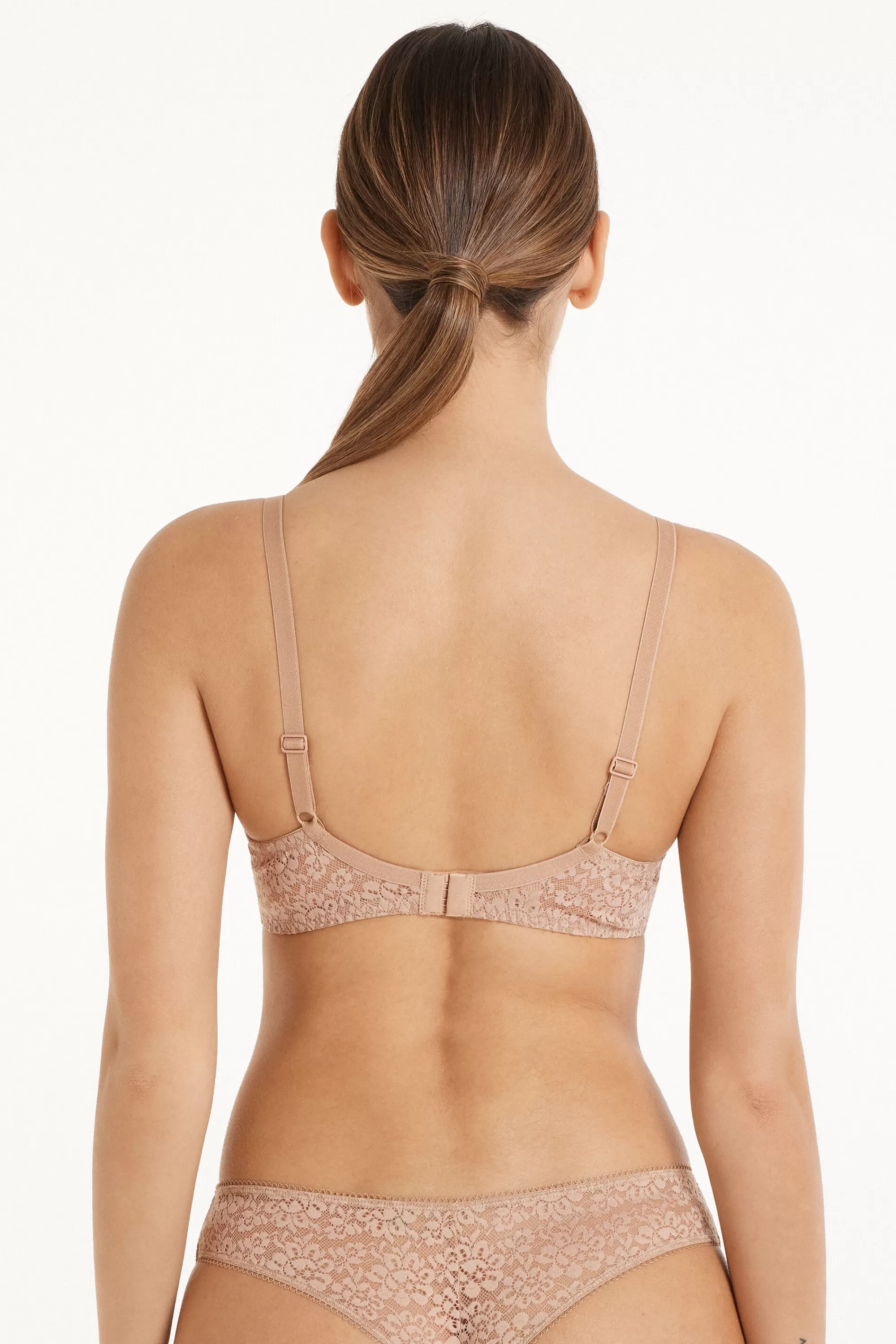 Fashion Reggiseno Balconcino Non Imbottito In Pizzo Riciclato Paris - Balconcino - Donna | Invisibile | Reggiseni