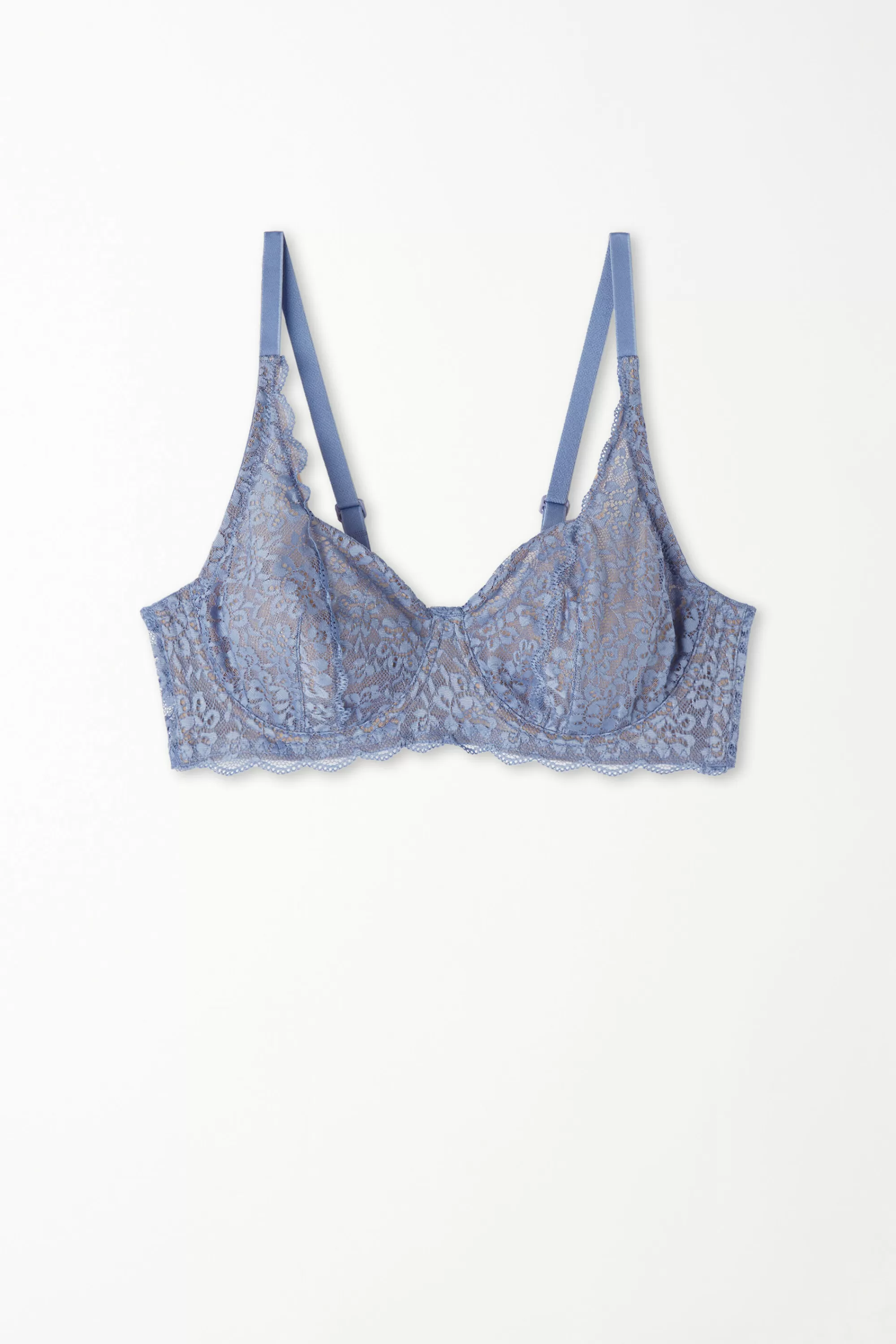 Best Sale Reggiseno Balconcino Non Imbottito In Pizzo Riciclato Paris - Balconcino - Donna | Reggiseni
