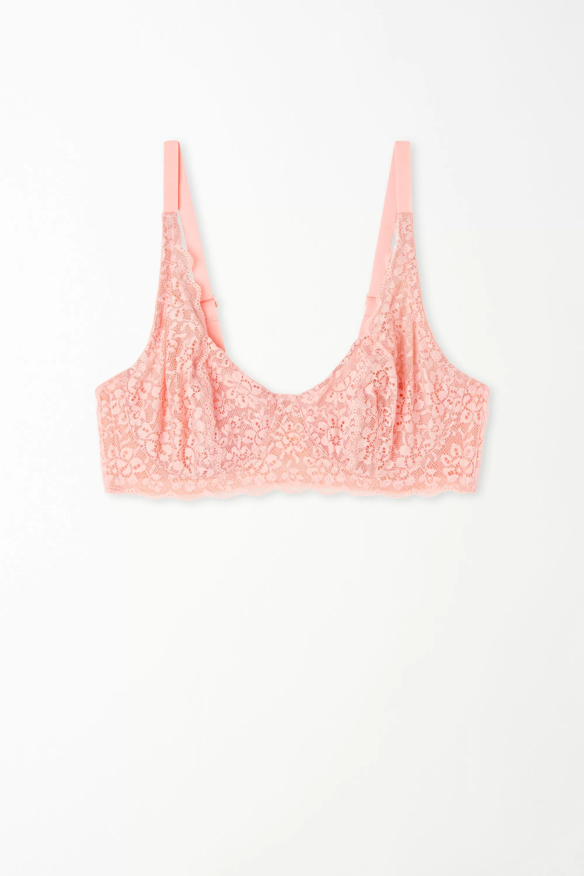Clearance Reggiseno Balconcino Non Imbottito In Pizzo Riciclato Paris - Balconcino - Donna | Reggiseni | Completi intimi