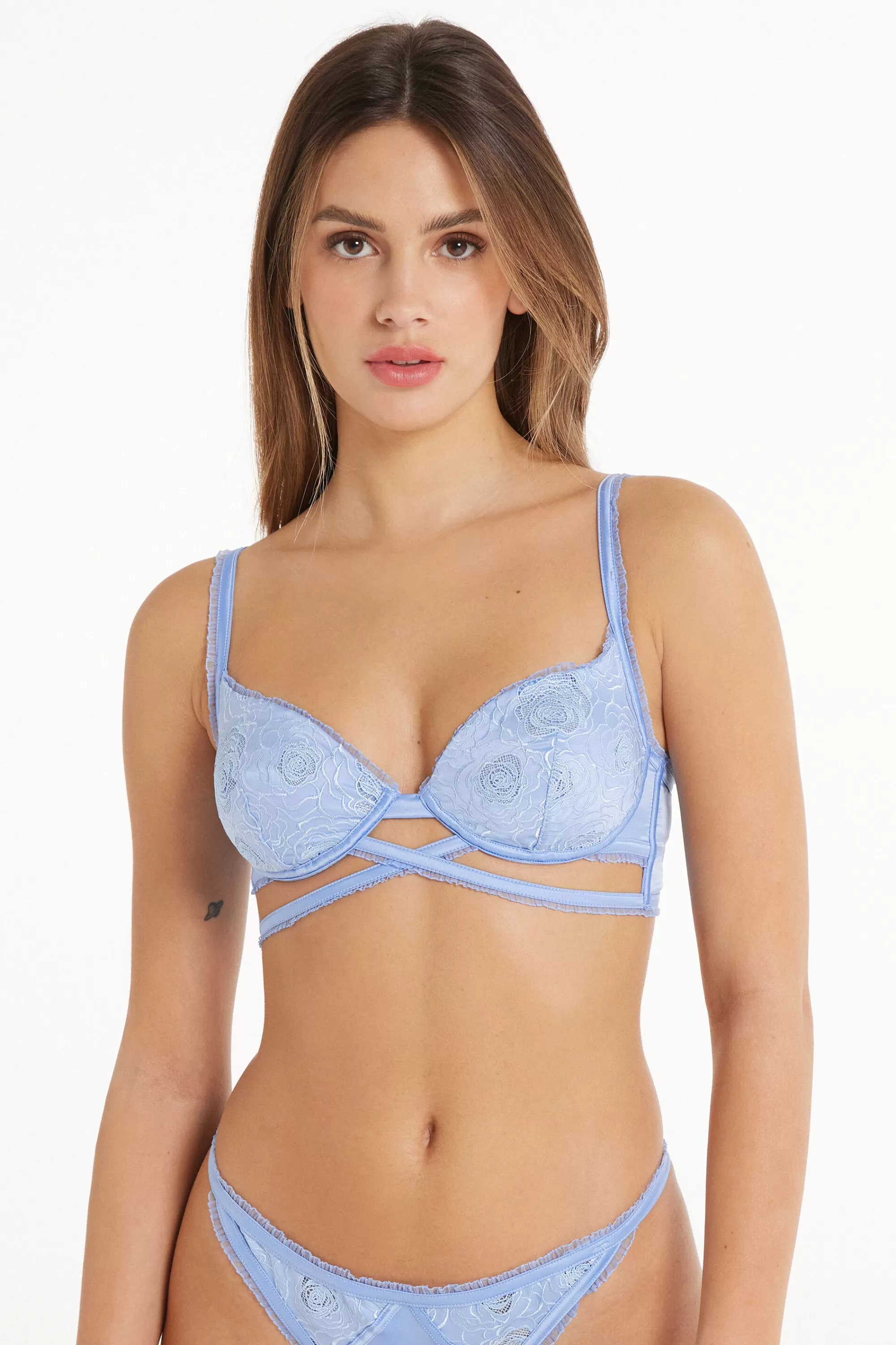 Flash Sale Reggiseno Balconcino Paris Eternal Roses Satin - Balconcino - Donna | Reggiseni