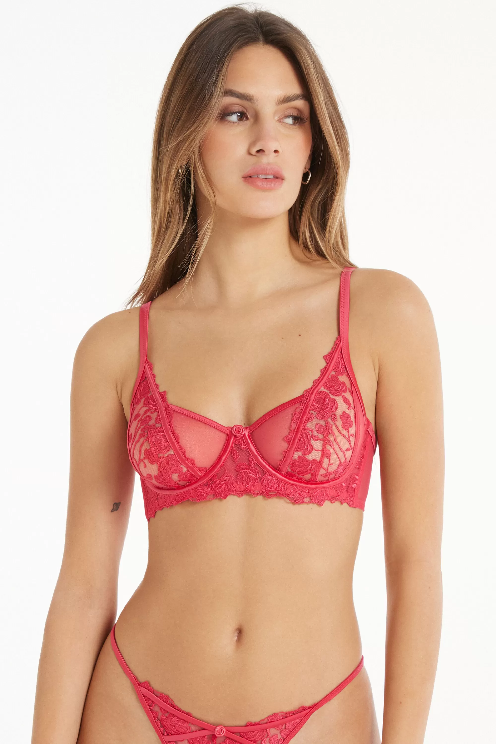 Sale Reggiseno Balconcino Paris Passion Lace - Balconcino - Donna | Completi intimi | Reggiseni