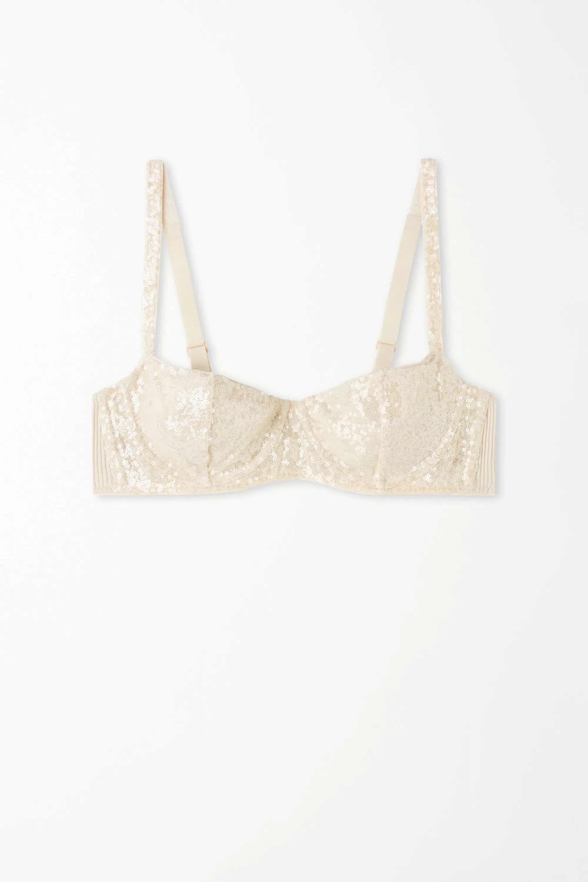 Store Reggiseno Balconcino Paris Scollo Dritto Daily Sequin - Balconcino - Donna | Completi intimi | Reggiseni