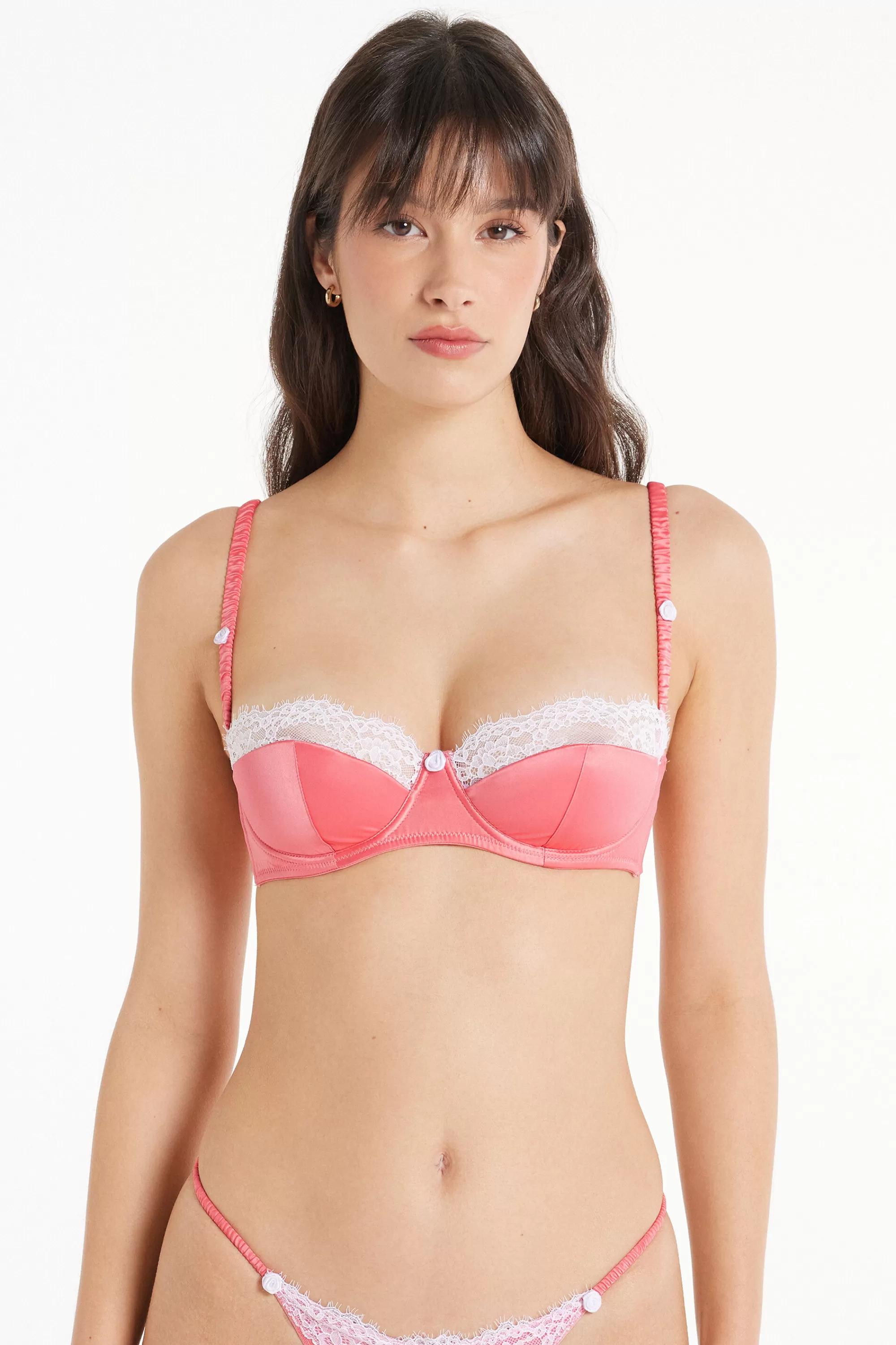Best Sale Reggiseno Balconcino Scollato Wien Pastel Baby Satin - Balconcino - Donna | Completi intimi | Reggiseni