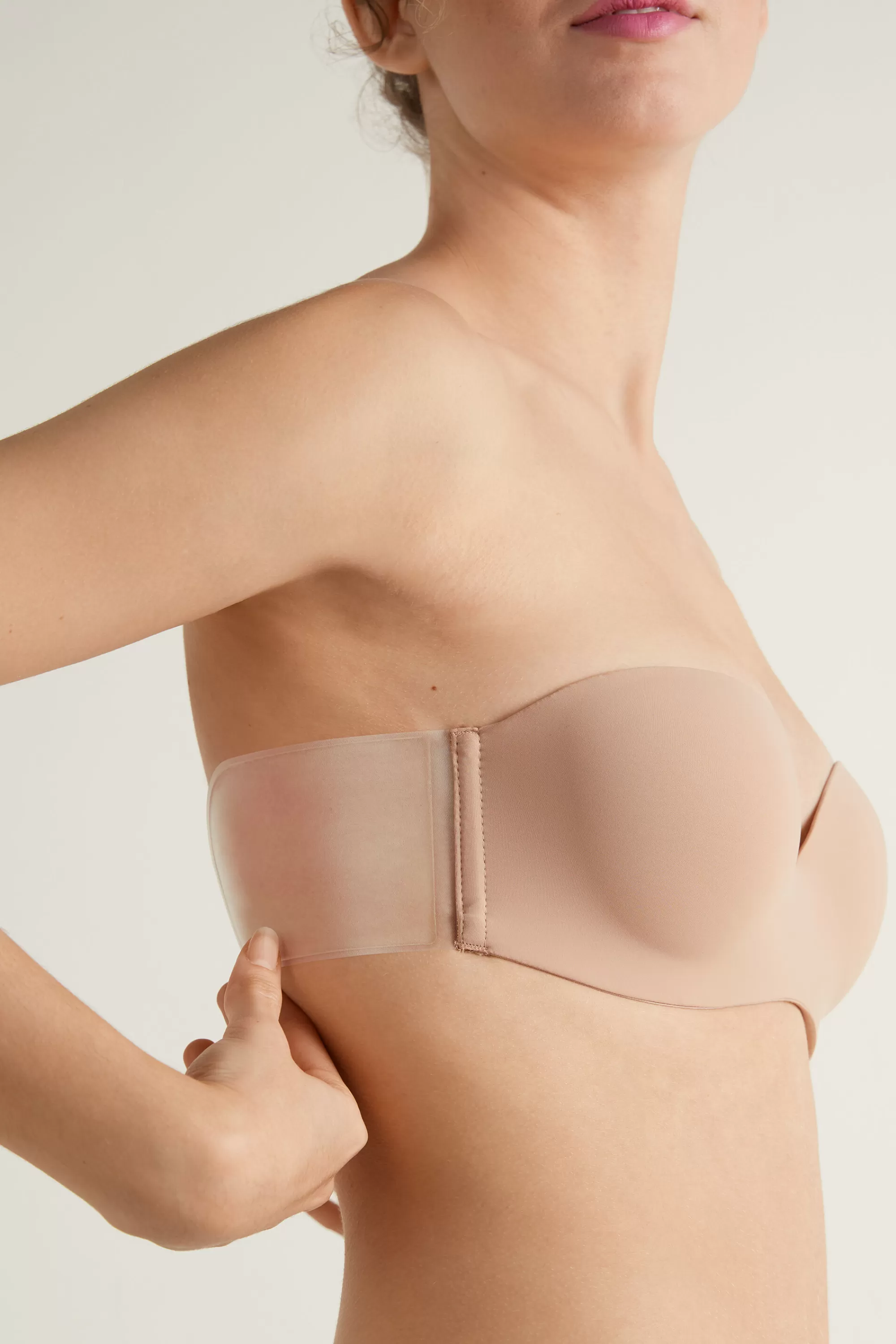 Sale Reggiseno Fascia Autoreggente Super Imbottito Con Schiena Silicone - Accessori E Ciabatte - Donna | Accessori e Ciabatte | Accessori